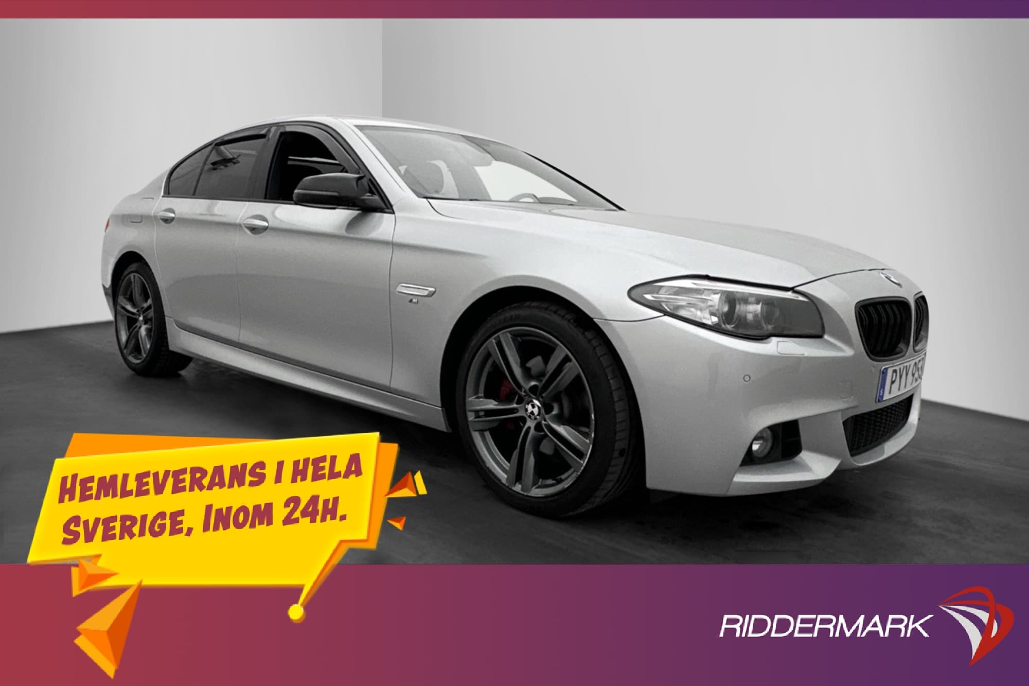 BMW 520 D xDrive Sedan M Sport Taklucka H/K Kamera Dragkrok