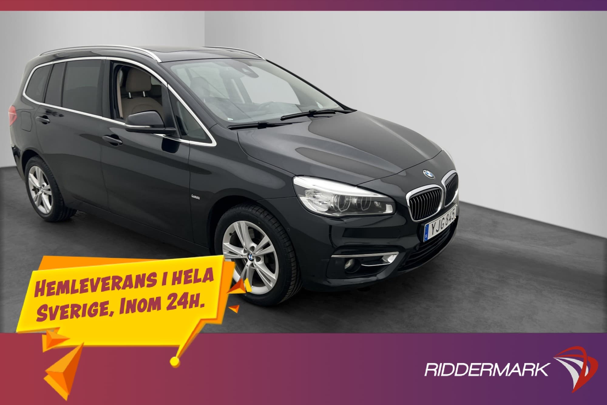 BMW 220 D Gran Tourer 7 Sit Panorama Head-up Kamera H/K Navi