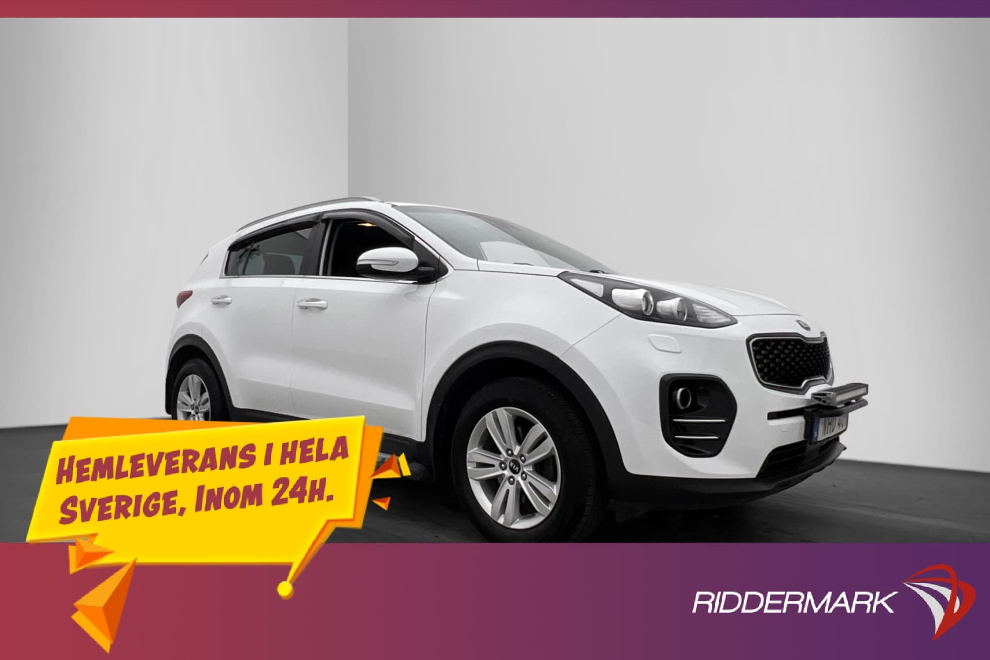 Kia Sportage 1.6 GDI 132hk Advance Kamera Rattvärme Navi