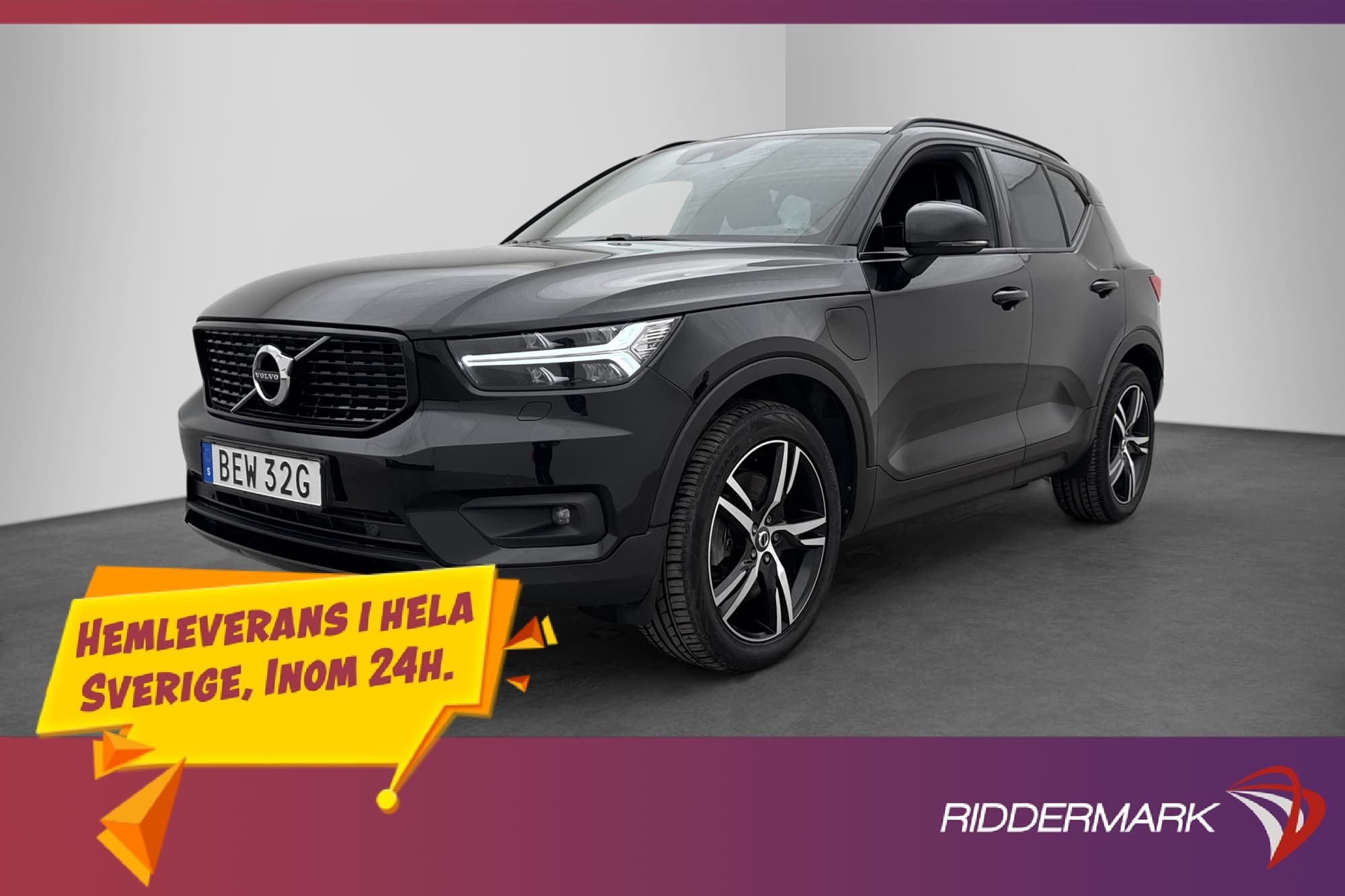 Volvo XC40 Recharge T5 R-Design VOC Värmare Drag Kamera BLIS
