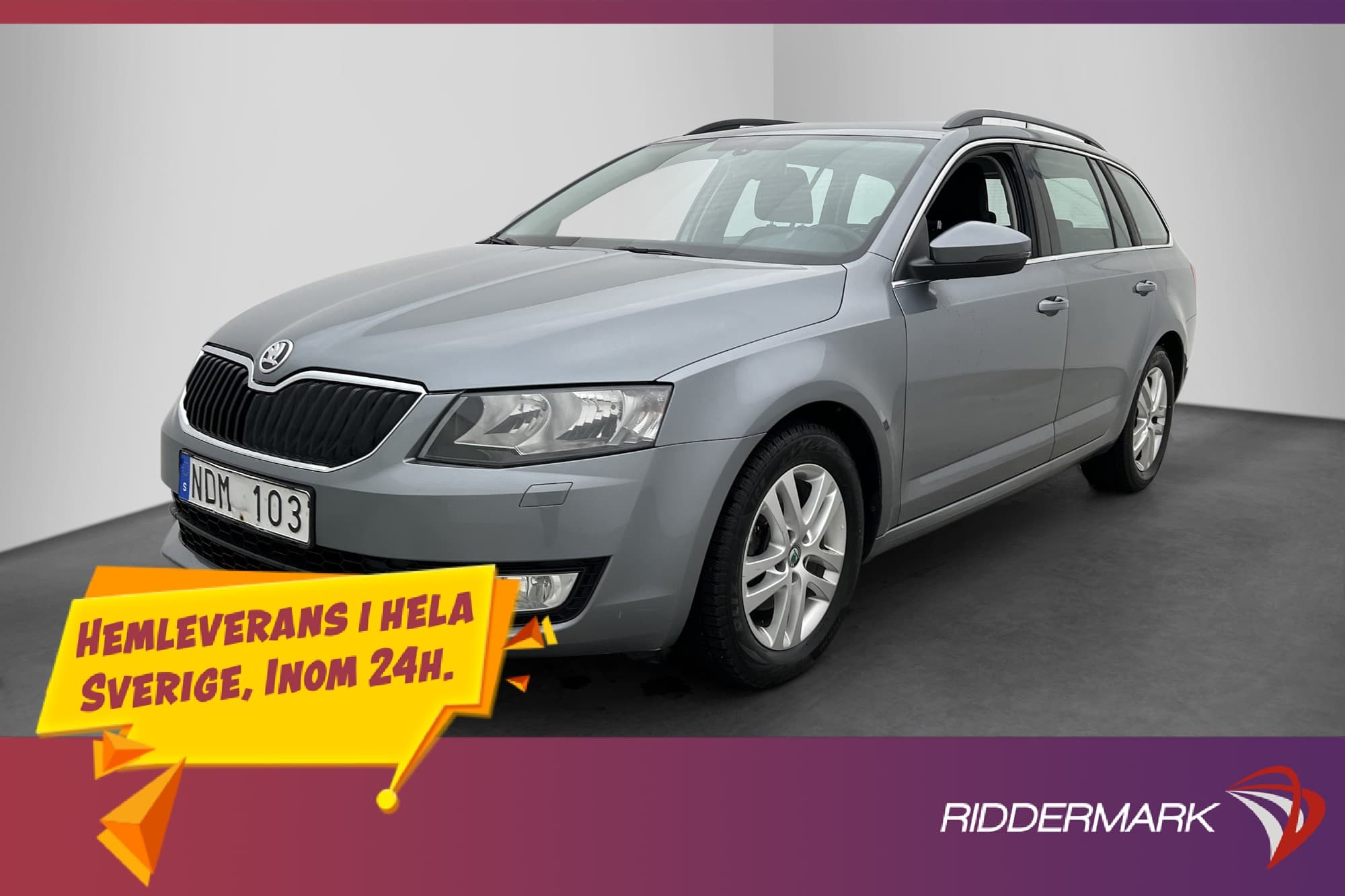 Skoda Octavia Kombi 1.4 TSI 140hk P-Sensorer Dragkrok