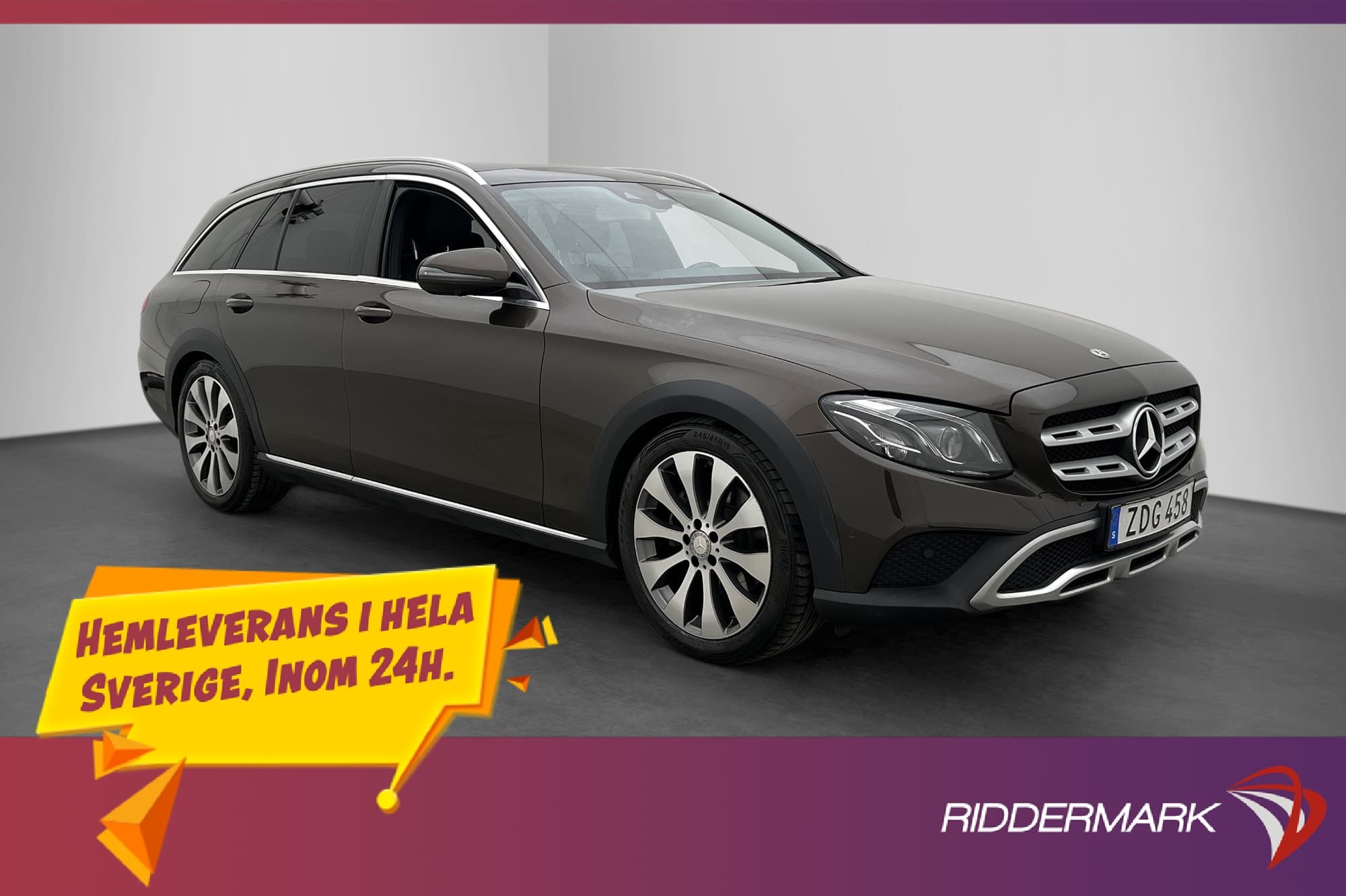 Mercedes-Benz E 220 d 4M All-Terrain Burmester 360° D-Värm