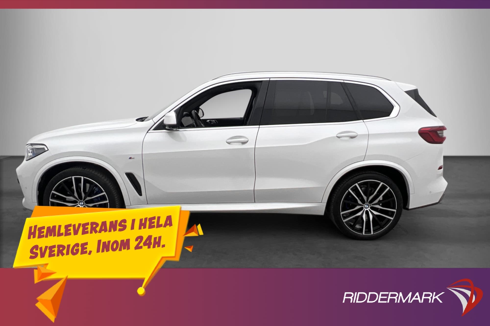 BMW X5 XDrive30d M Sport P-Värm H/K Pano HUD Laser 360° Drag