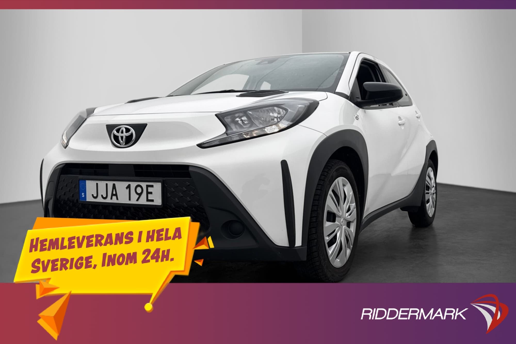 Toyota Aygo X 1.0 72hk Play Backkamera CarPlay Adaptiv-Fart