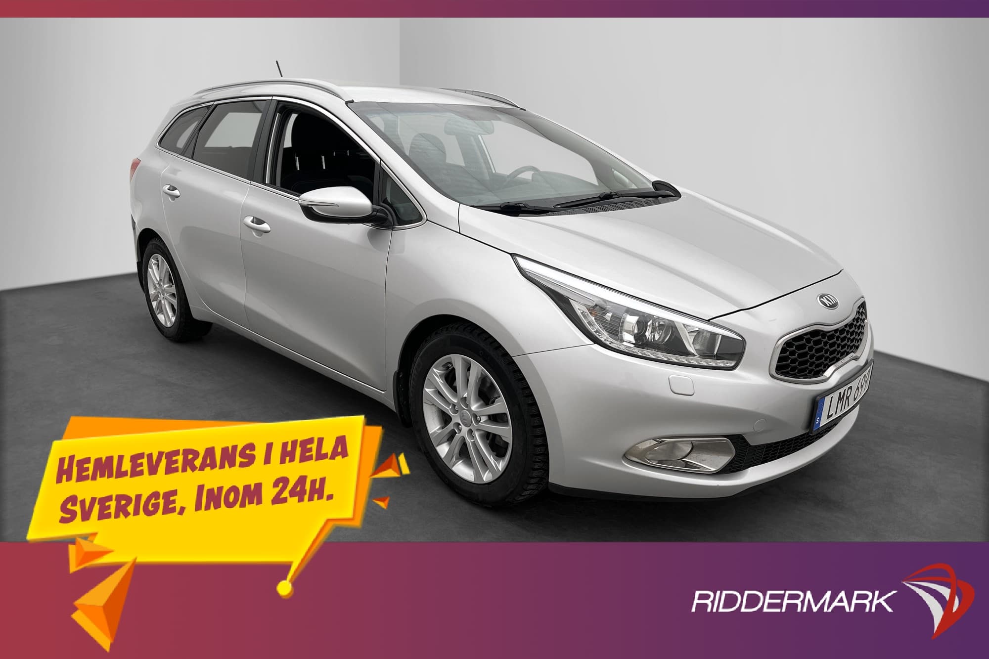 Kia Ceed Sportswagon 1.6 EX Comfort Motorvärmare Kamera Navi