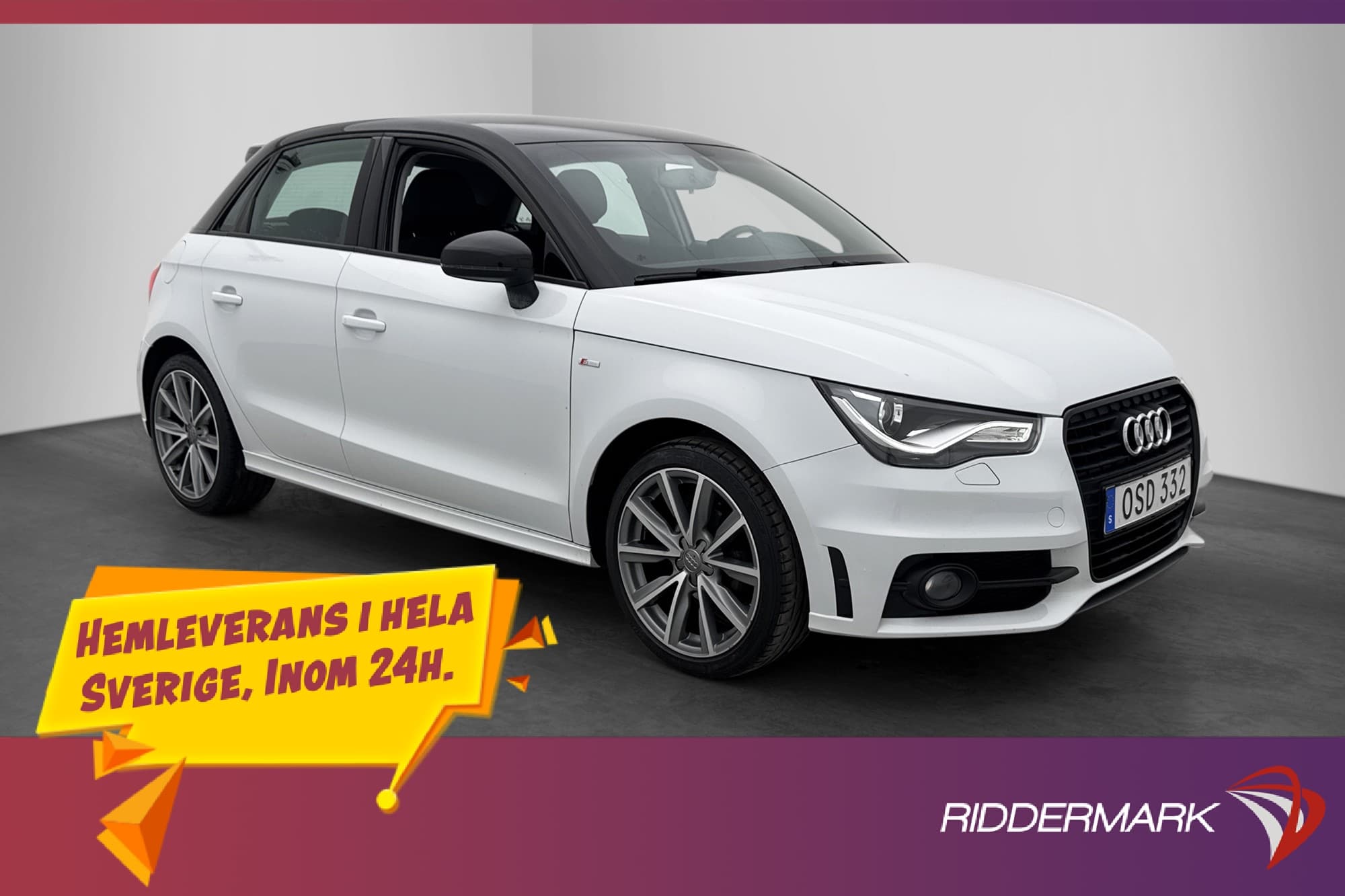 Audi A1 1.2 TFSI 86hk S-Line 0.51 l/mil