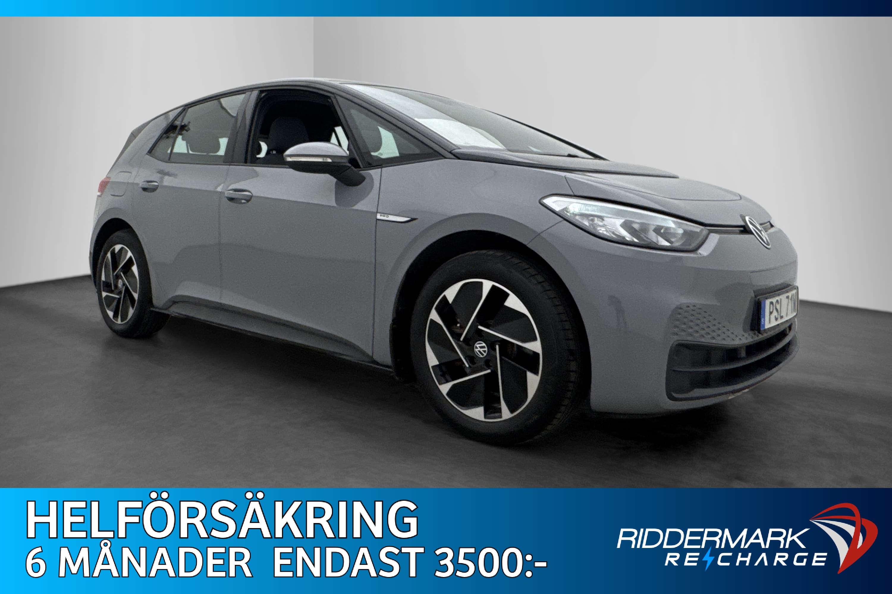 Volkswagen ID.3 Pro Performance 204hk Värmare CarPlay MOMS