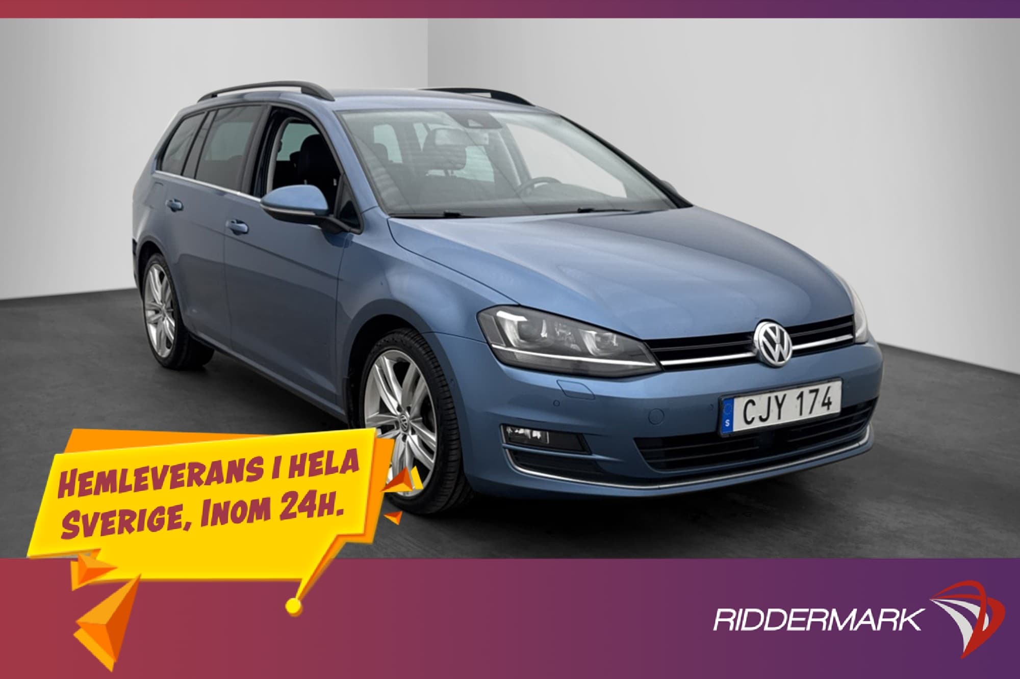 Volkswagen Golf 2.0 TDI GT Halvskinn Värmare Kamera Navi