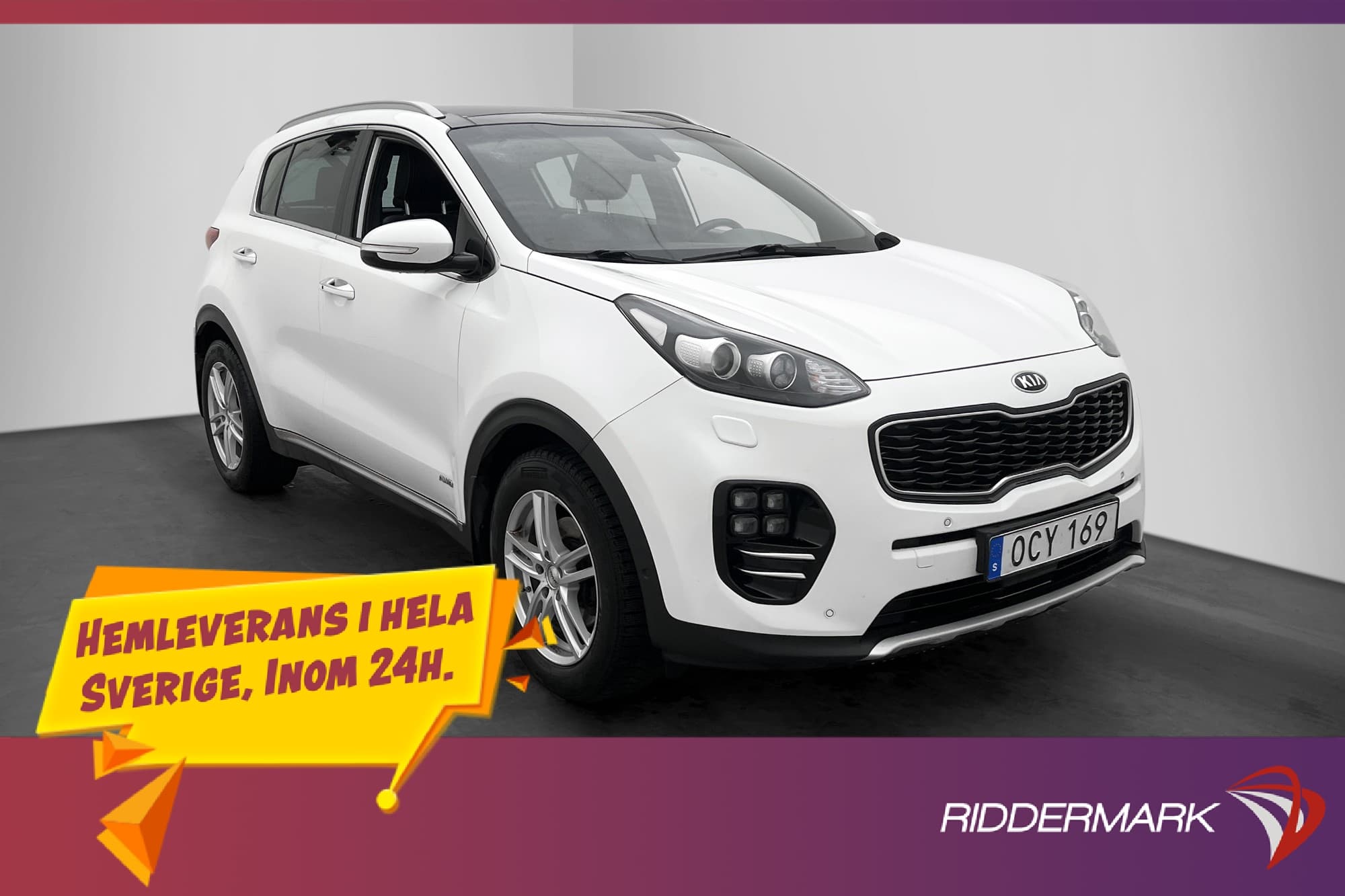 Kia Sportage 2.0 CRDi AWD 185hk GT Line Kamera Pano JBL Drag