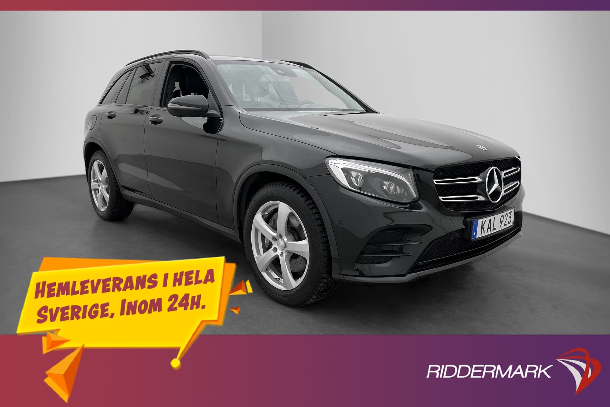 Mercedes-Benz GLC 220 d 4M AMG Burmester Värm Kamera Night