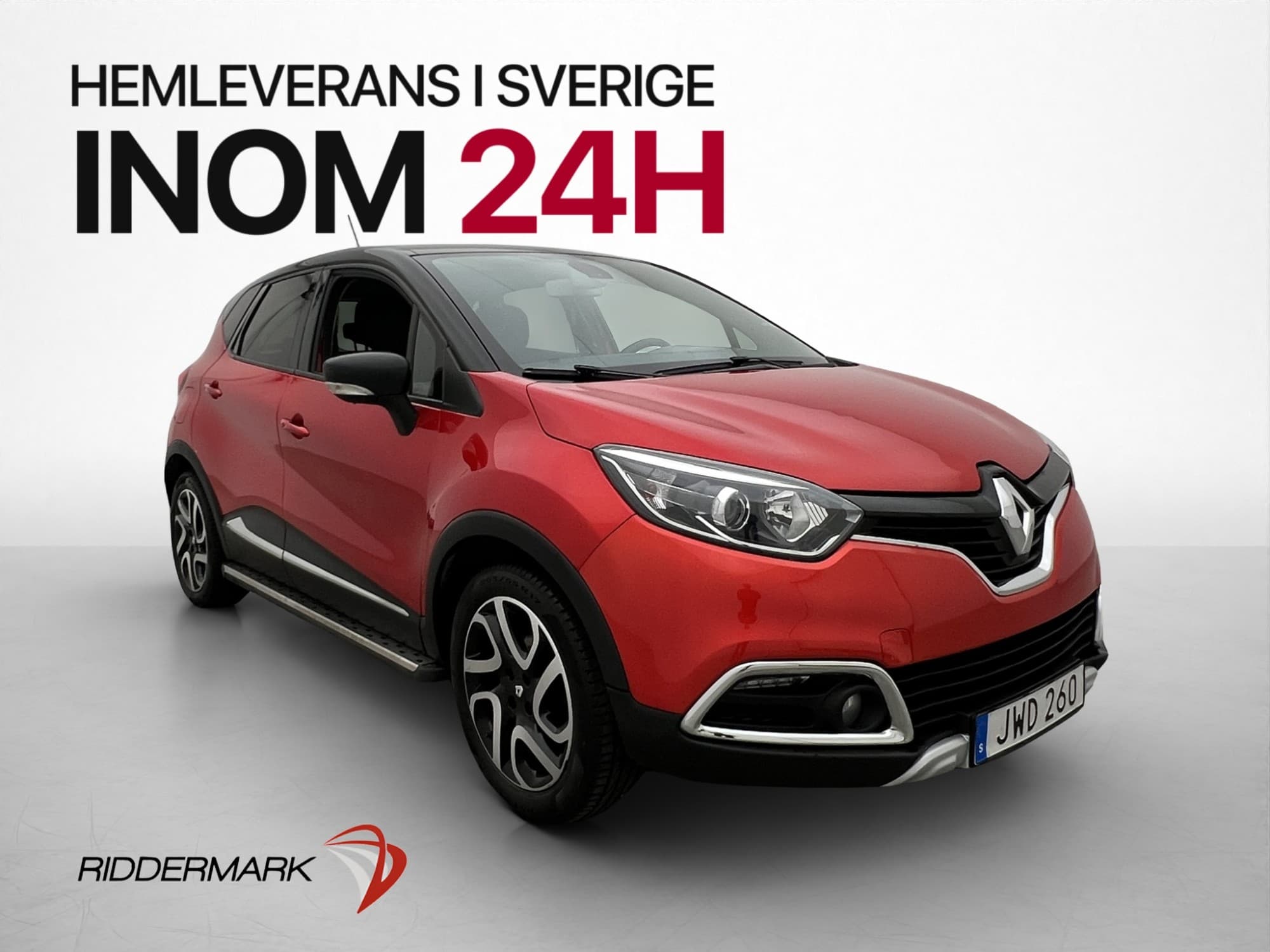 Renault Captur 0.9 TCe 90hk Helly Hansen Kamera Navi Drag