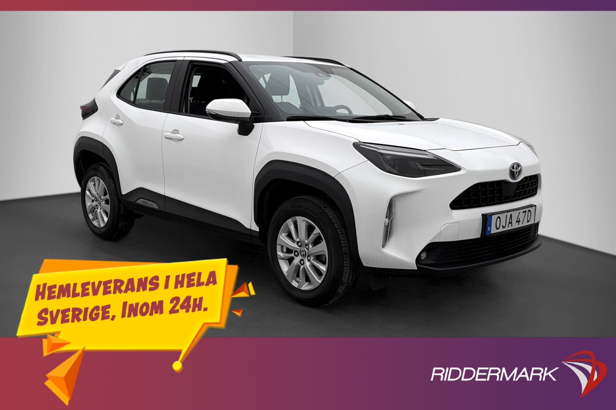 Toyota Yaris Cross Hybrid Active Rattvärme Kamera Adaptiv-F