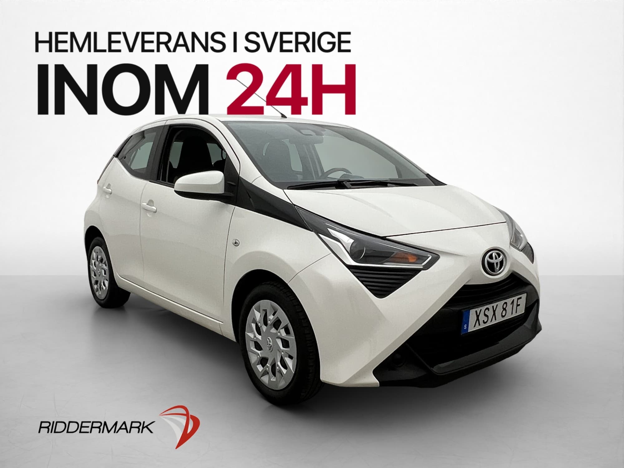Toyota Aygo X-PLAY Backkamera Farthållare CarPlay