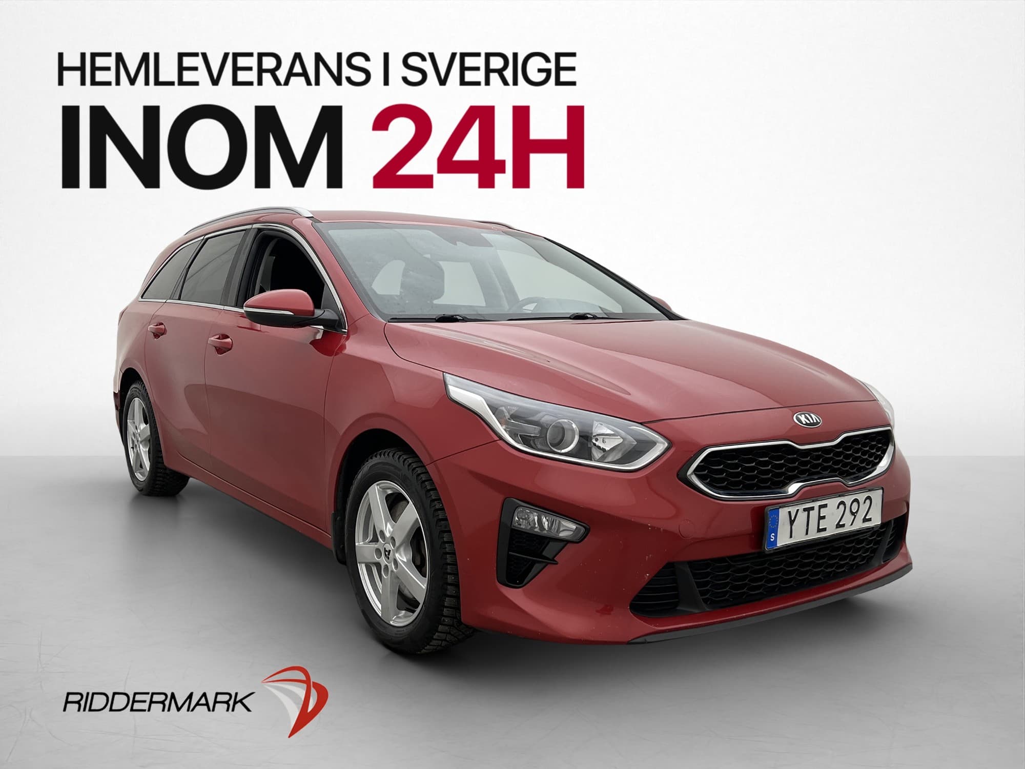 Kia Ceed SW 1.4 T-GDI 140hk Kamera Rattvärme CarPlay