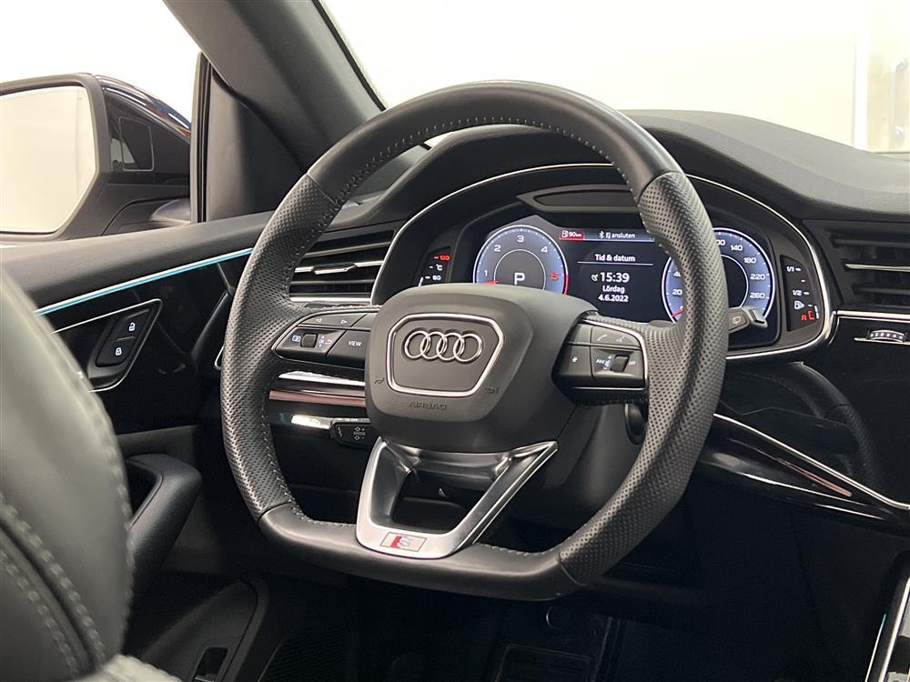 Audi Q8 50 TDI Quattro 286hk S-Line Cockpit GPS B&O Draginteriör
