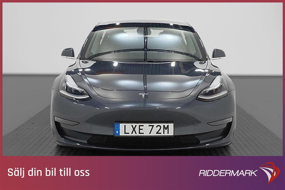 Tesla Model 3 Long Range AWD 440hk Uppgraderad AP Svensksåldexteriör