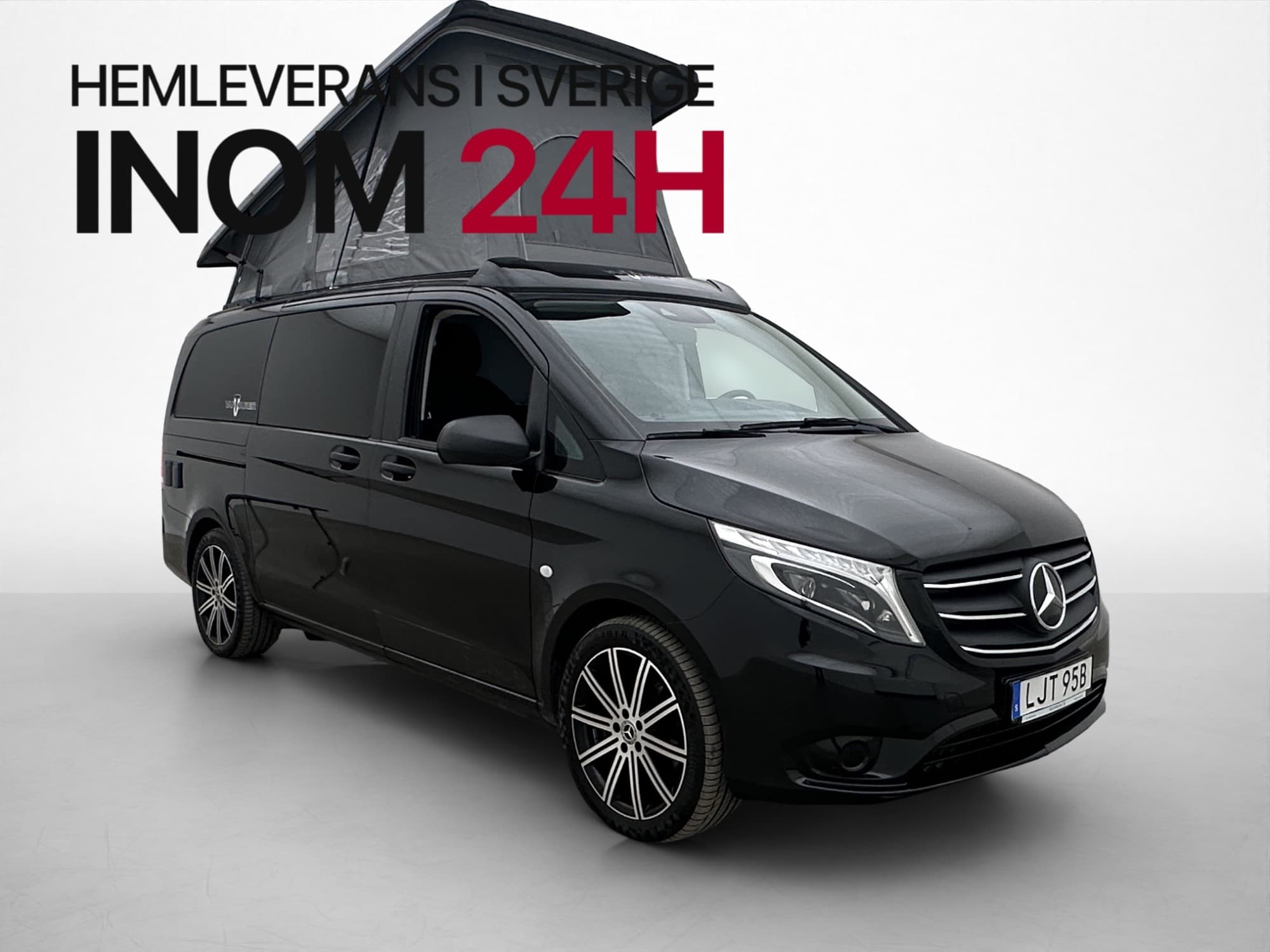 Mercedes-Benz Vito VanTourer Camper Värm Säng Kök UteDusch