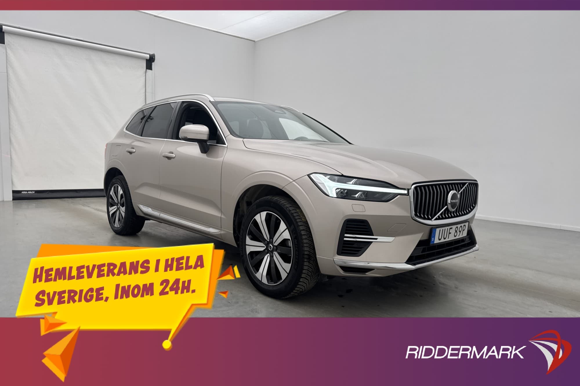 Volvo XC60 T6 350hk AWD Plus Värmare Pano Skinn Drag MOMS