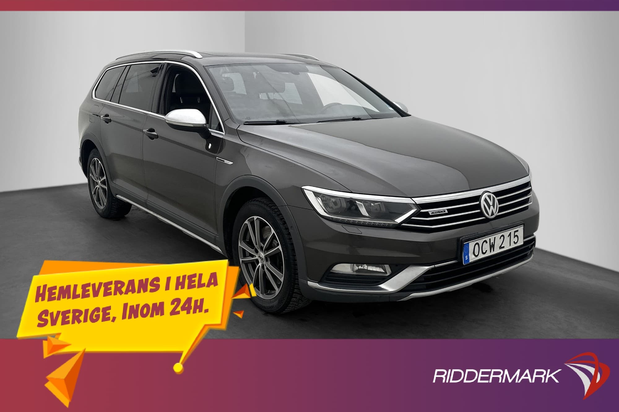 Volkswagen Passat Alltrack 2.0 TDI 4M GTS Pano Skinn 240hk