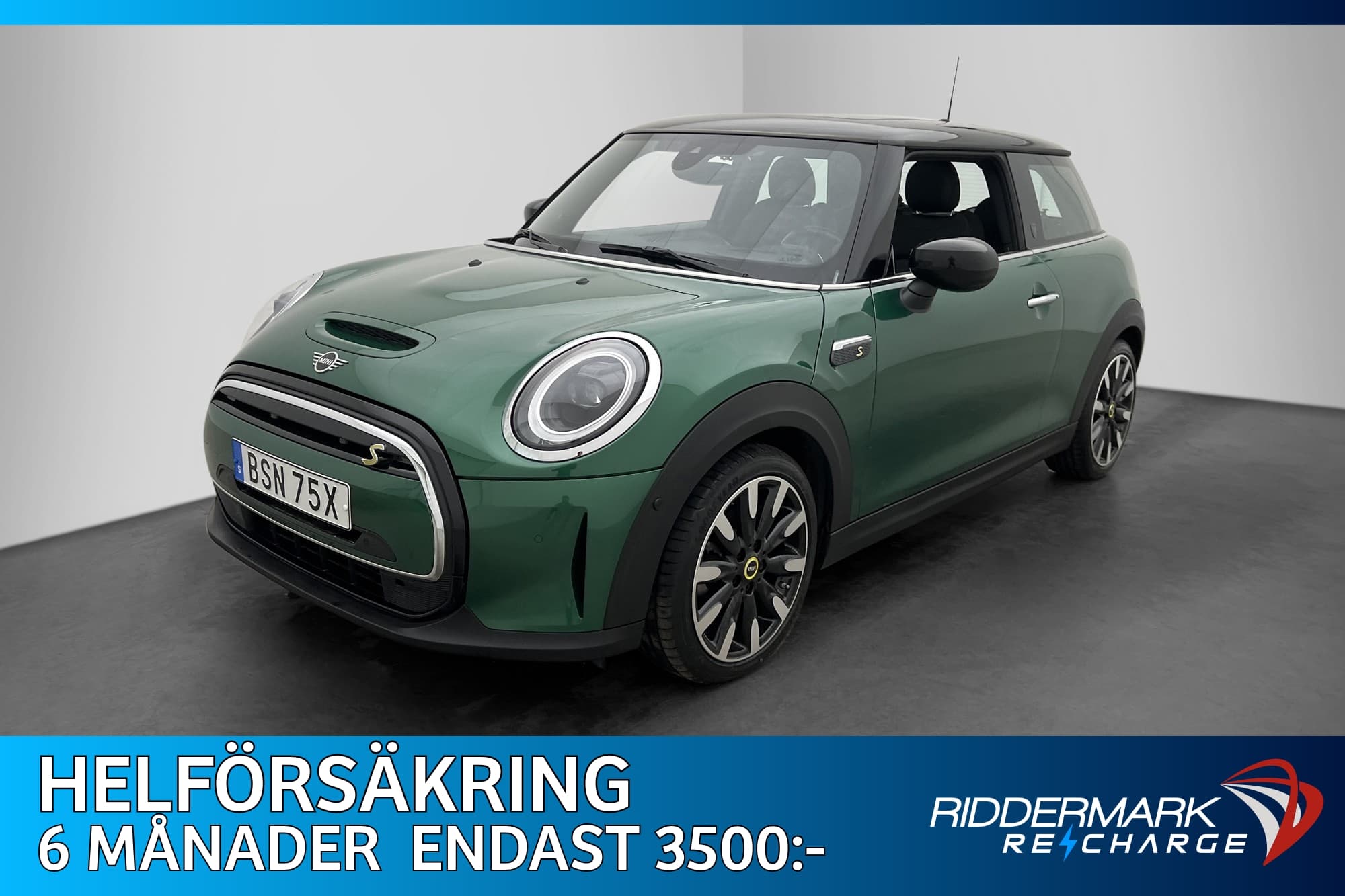 MINI Cooper SE 184hk Pano H/K HUD Kamera Navi CarPlay