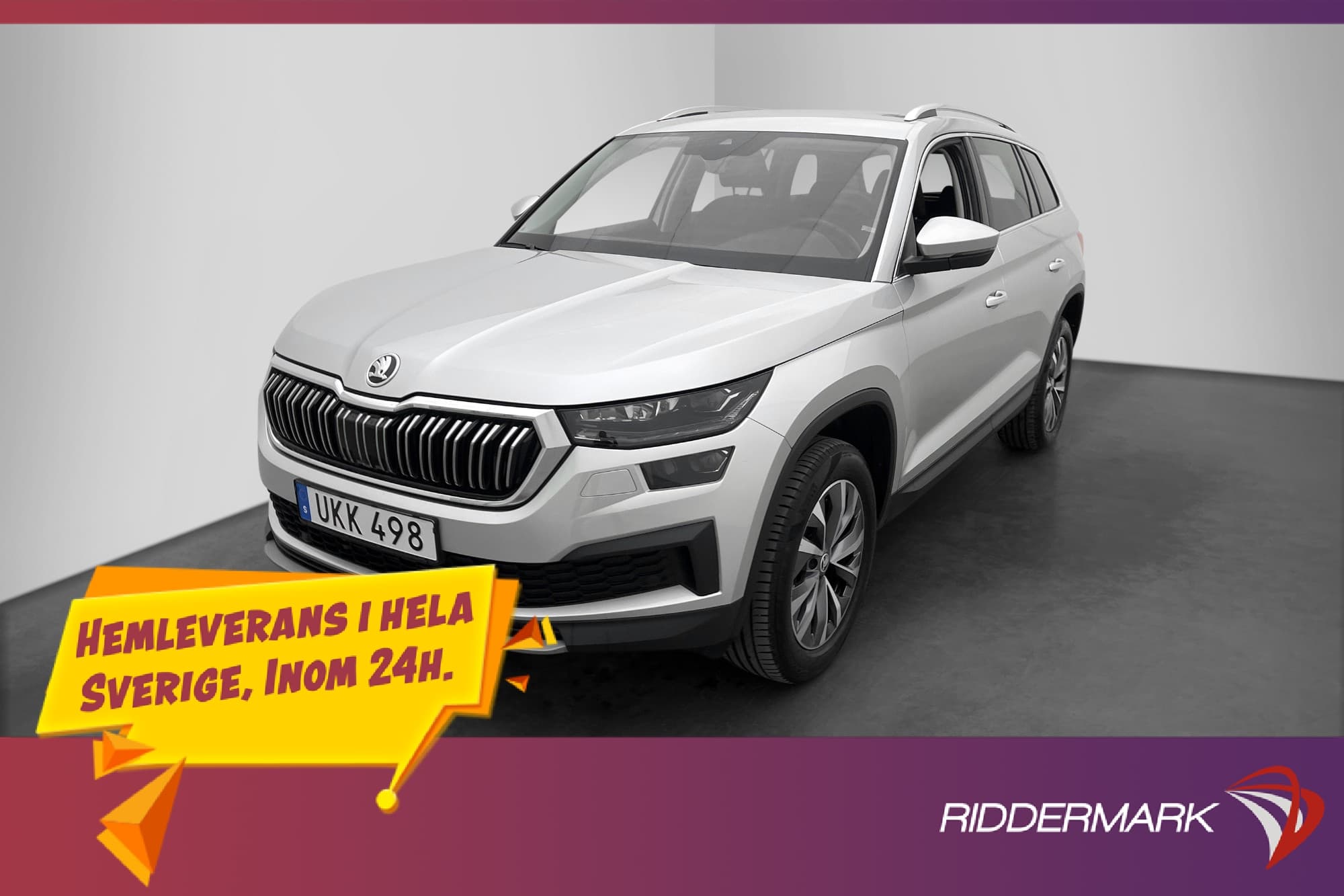 Škoda Kodiaq TDI 4x4 200hk Style Cockpit Dragkrok Värmare