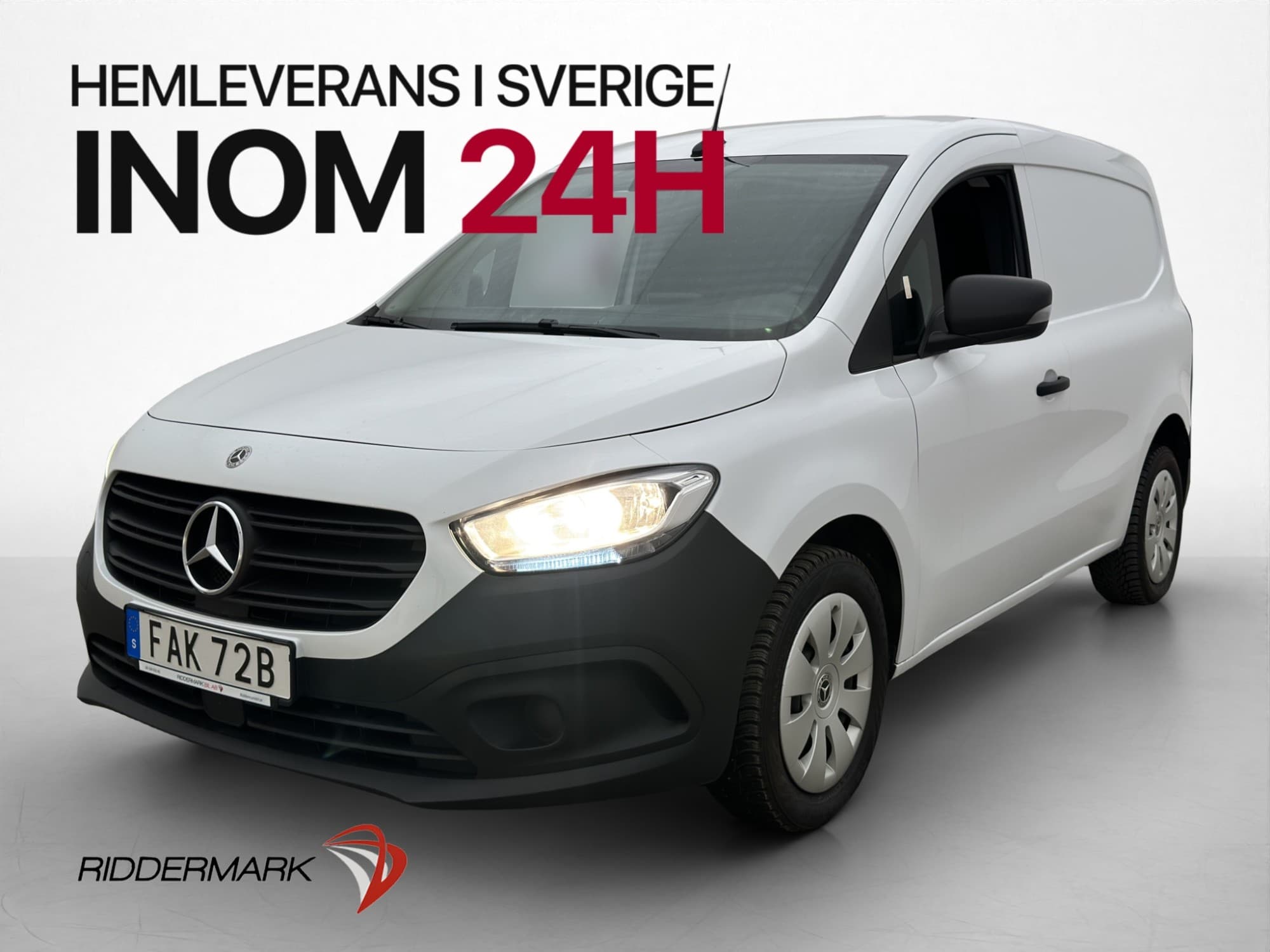 Mercedes-Benz Citan 110CDI Dragkrok Kamera Farthållare Moms