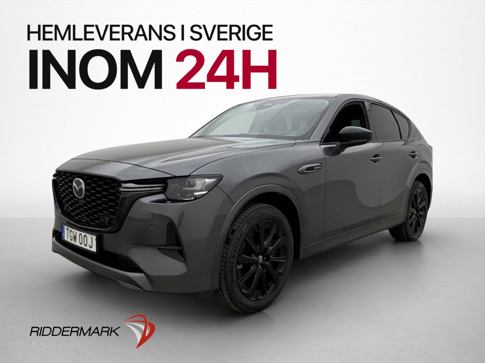 Mazda CX-60 PHEV 327hk AWD Homura HUD Kamera Drag CarPlay