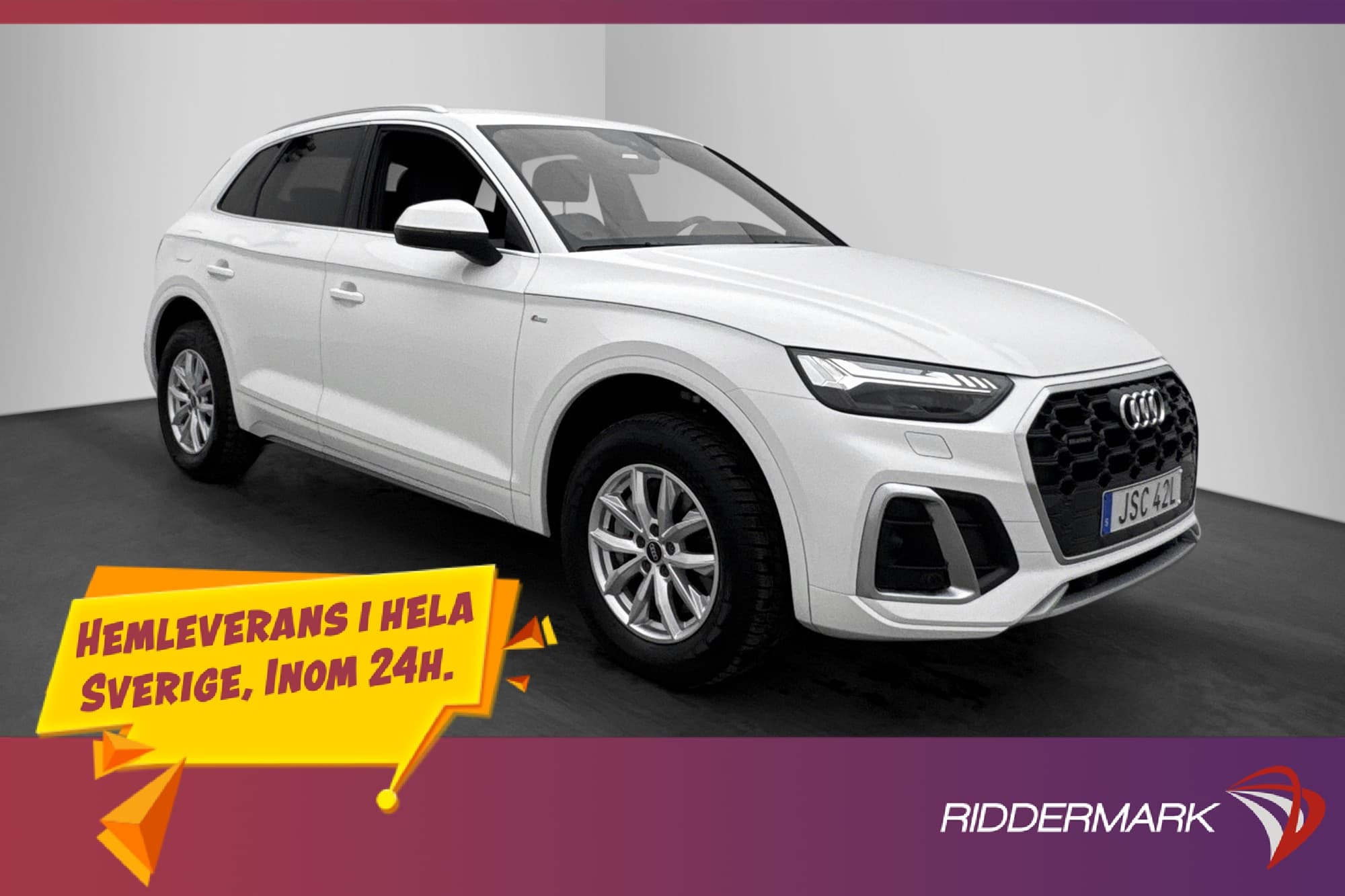 Audi Q5 55 TFSI e quattro 367hk MOMS S Line Cockpit Kamera