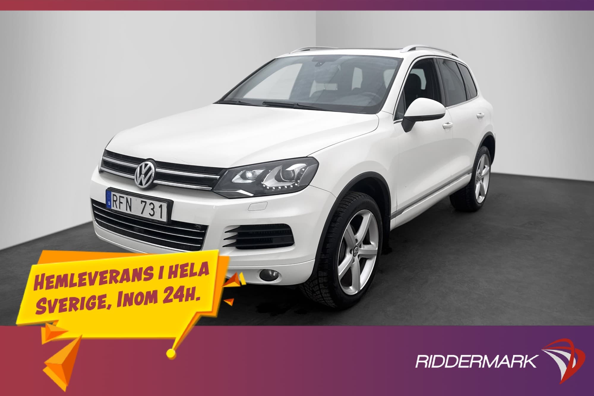 Volkswagen Touareg 3.0 V6 TDI 4XM Luft Värmare Drag Pano GPS