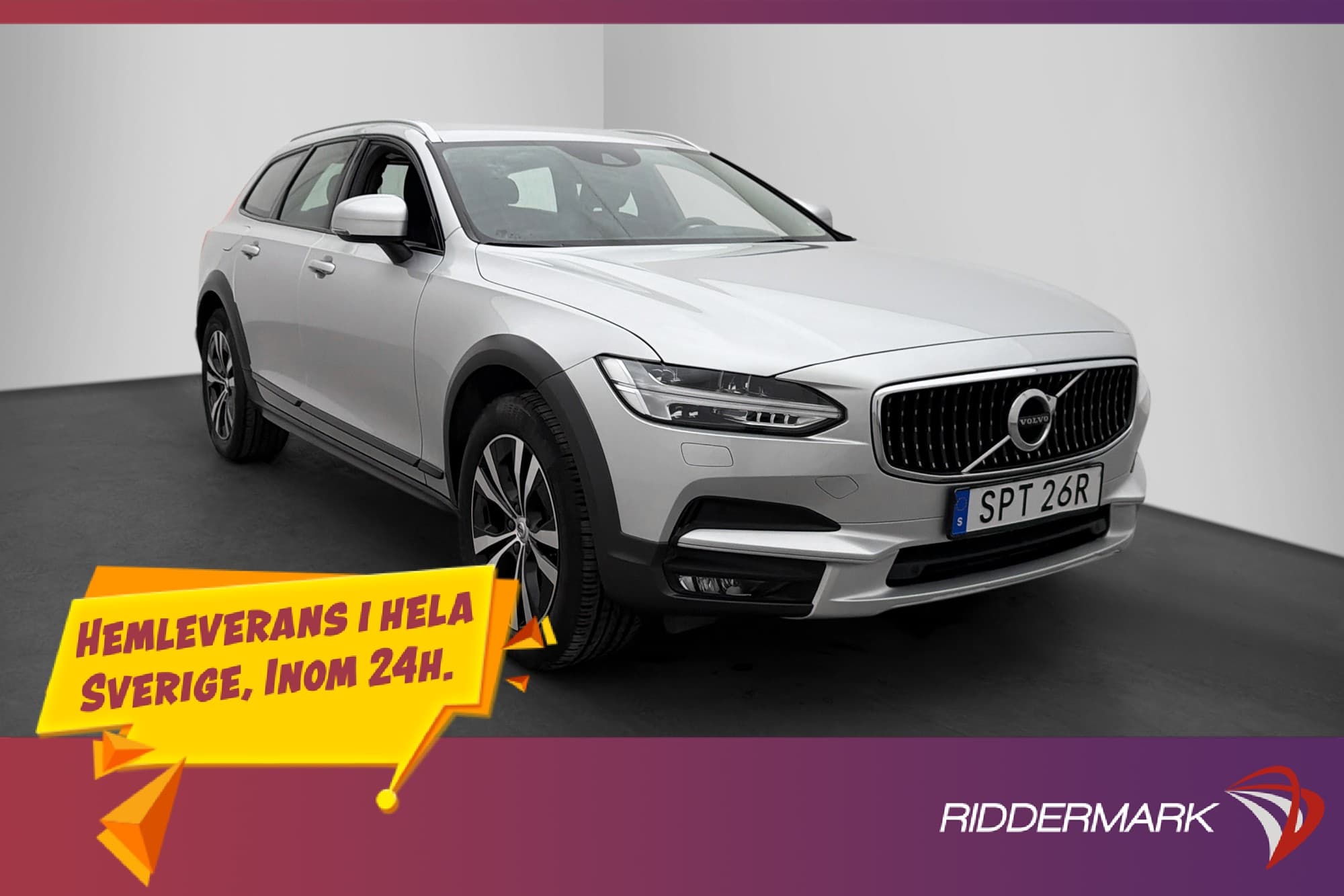 Volvo V90 Cross Country D4 AWD Skinn Kamera BLIS VoC D-Värm