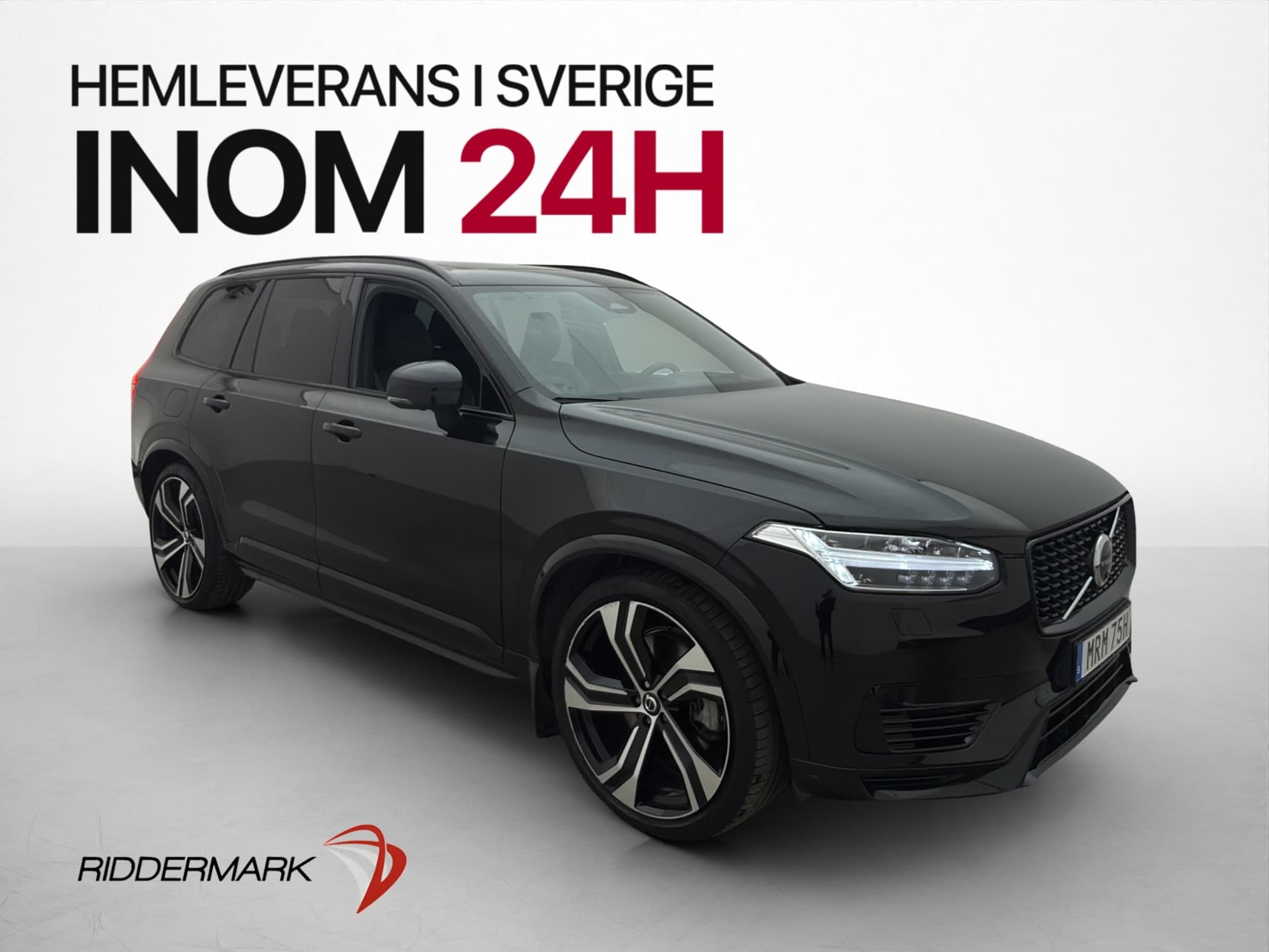 Volvo XC90 Recharge T8 7 Sits Ultimate Dark B&W Pano Luft