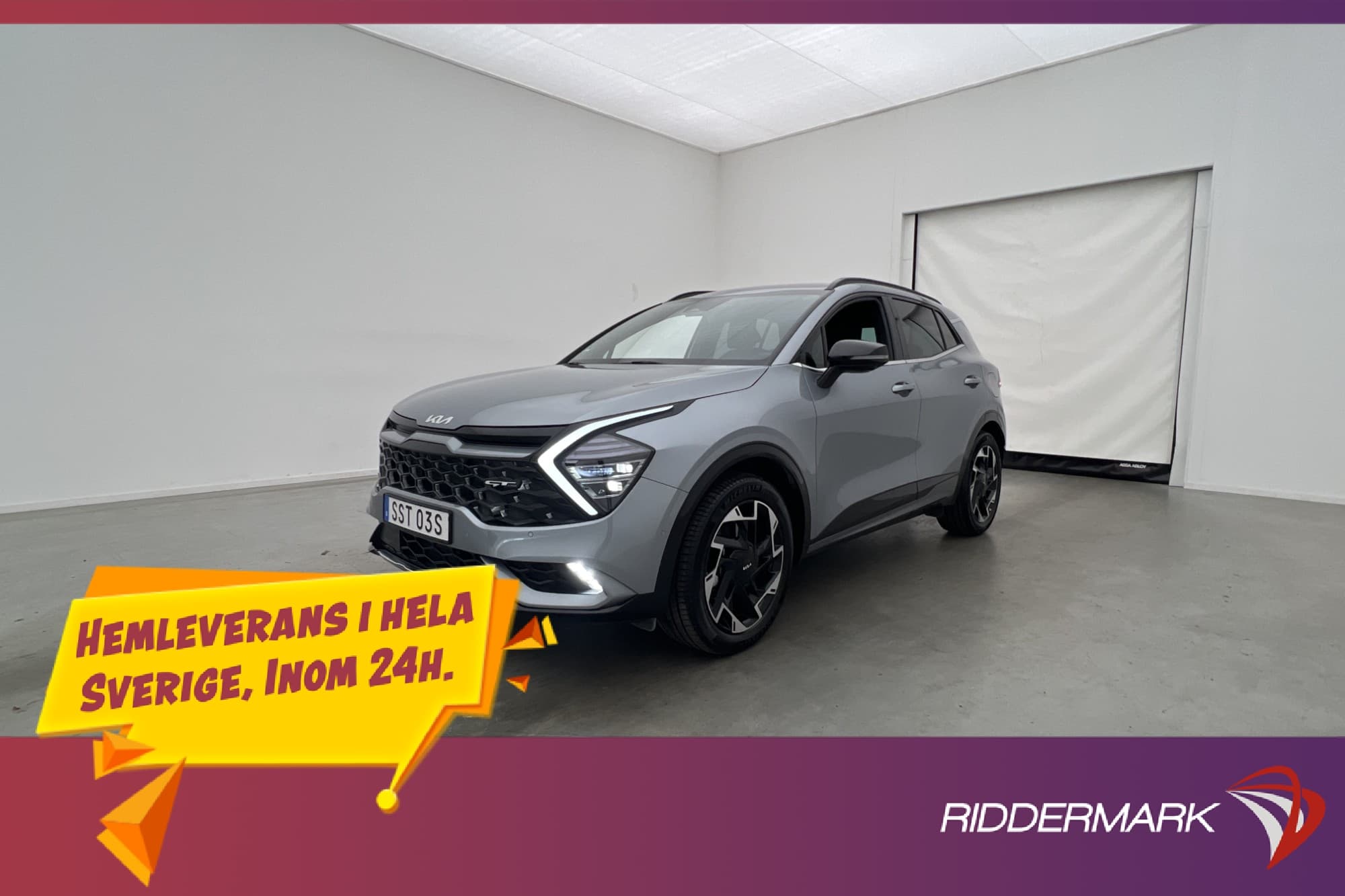 Kia Sportage PHEV AWD 252hk GT-Line H/K 360° Elstolar Drag