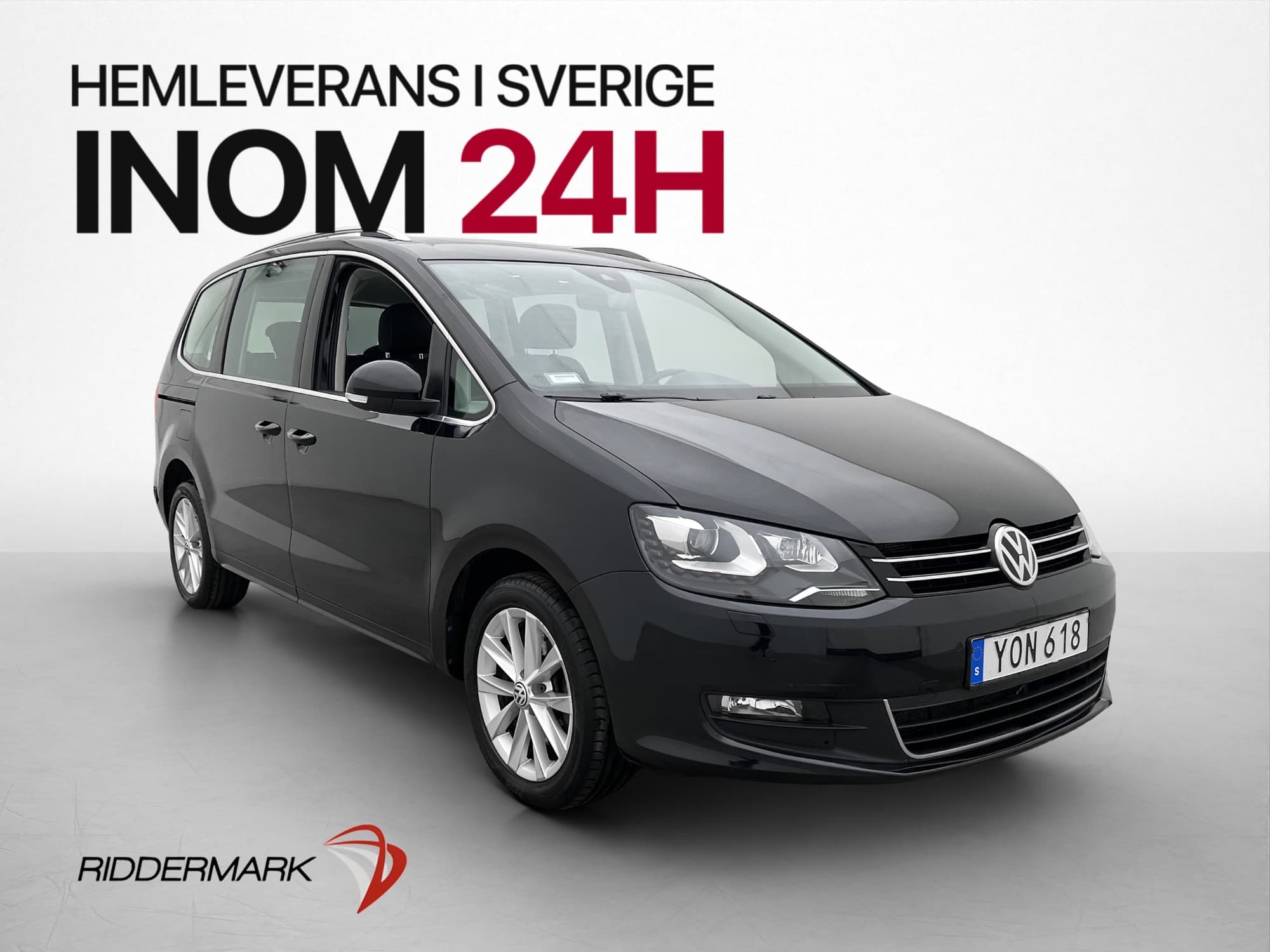 Volkswagen Sharan 7-seater 2.0 TDI Pano Värmare Kamera Drag