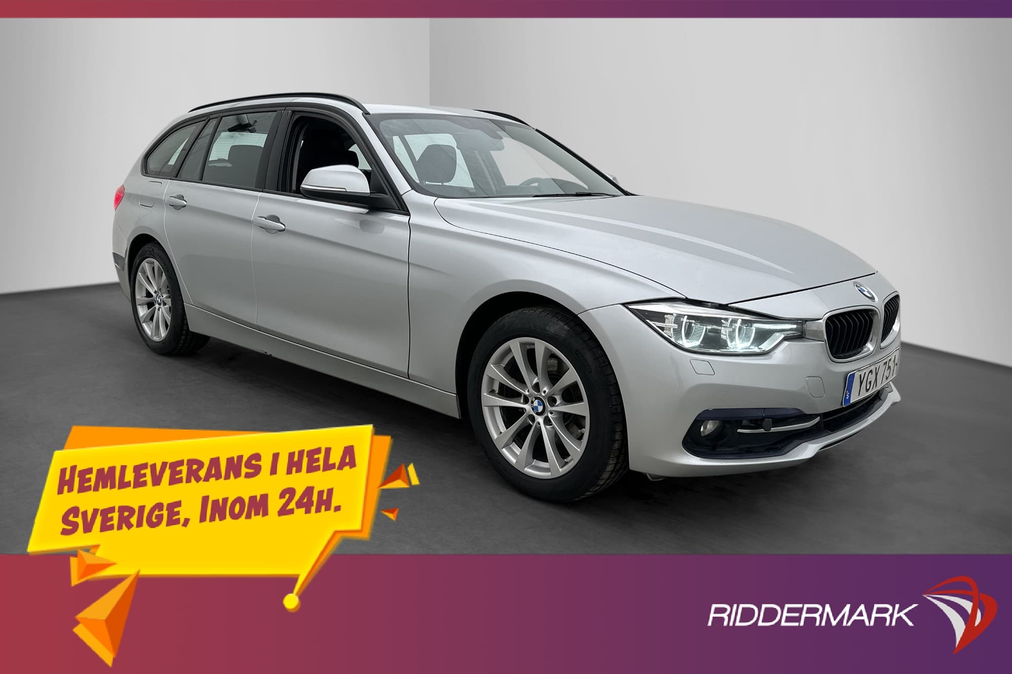 BMW 318d xDrive Touring 150hk Sport line Drag Navi Rattvärme