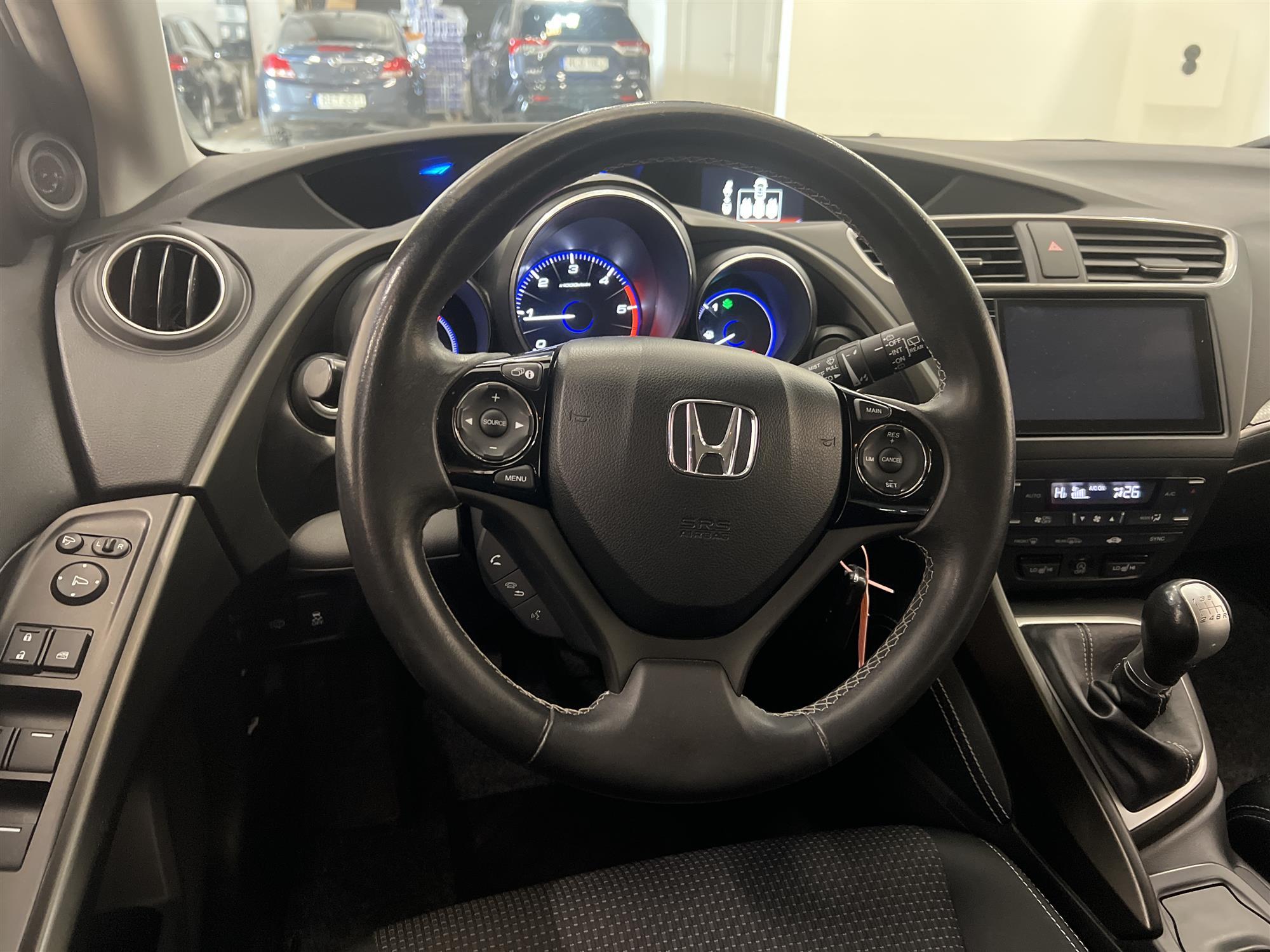 Honda Civic 1.6 i-DTEC 120hk 1 Brukare Låg Skatt 0,38L/mil