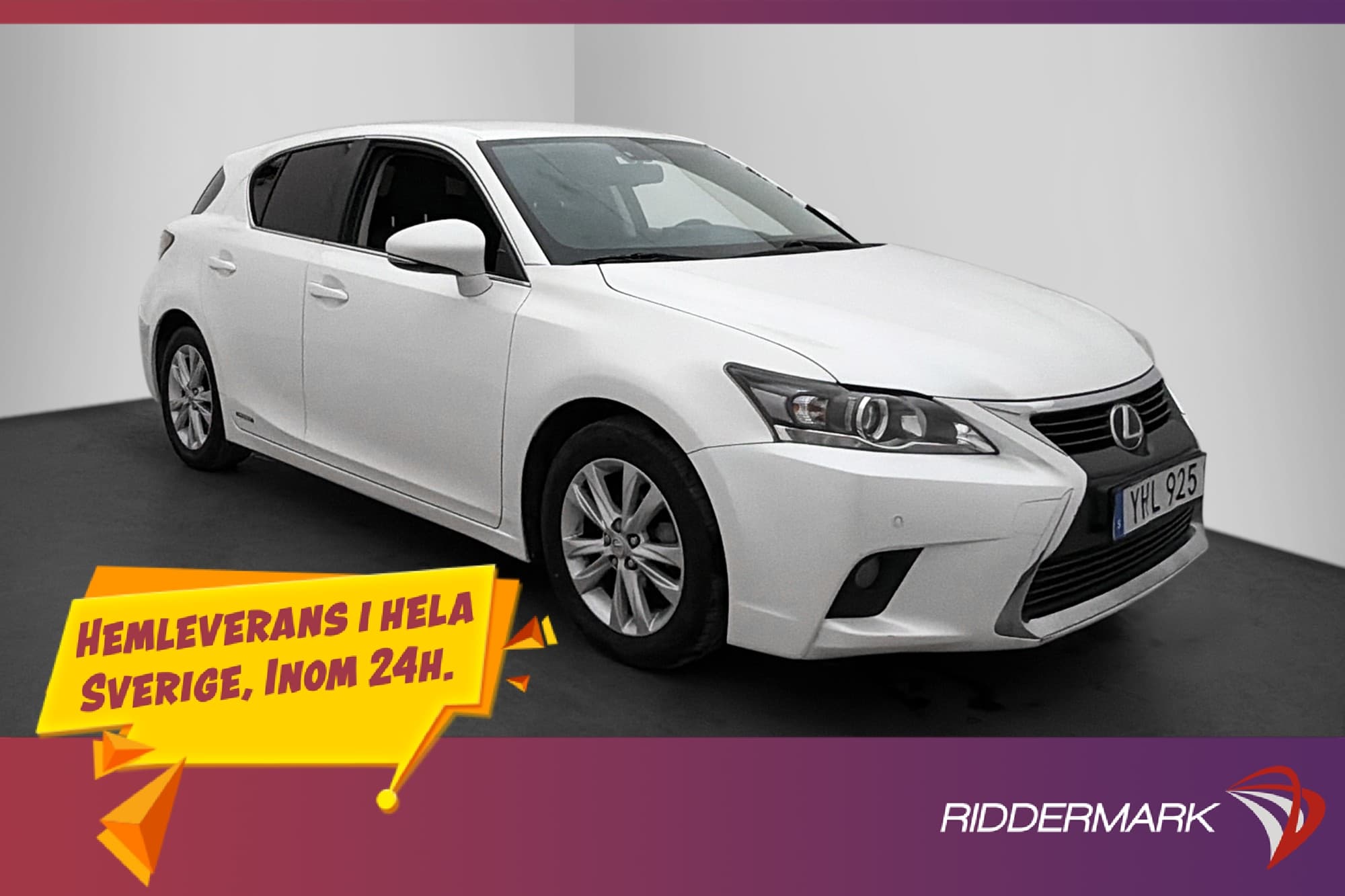 Lexus CT 200h 1.8 CVT Backkamera Farthållare Keyless