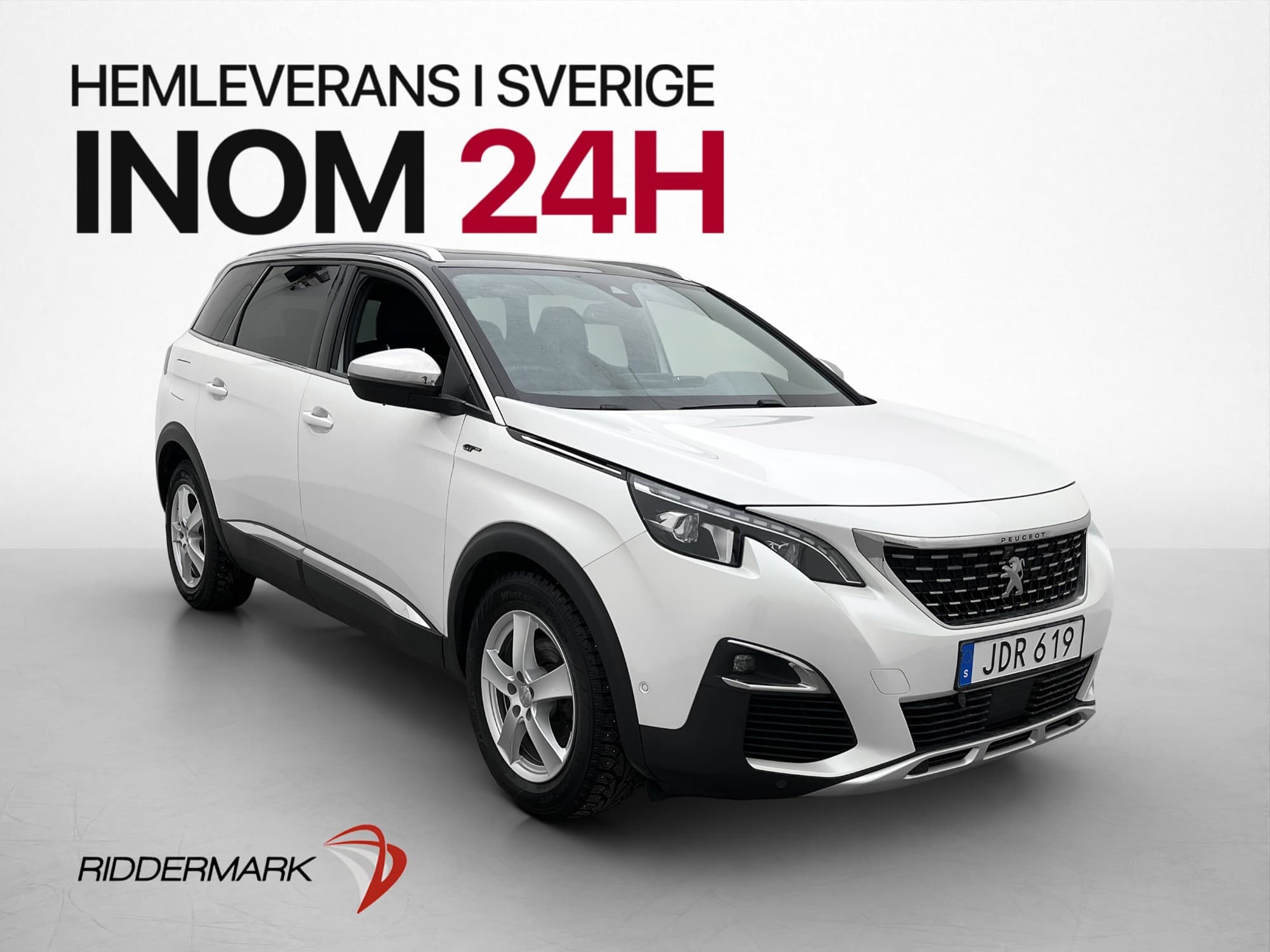 Peugeot 5008 GT-Line 2.0 177hk 7-Sits Pano Navi CarPlay Drag