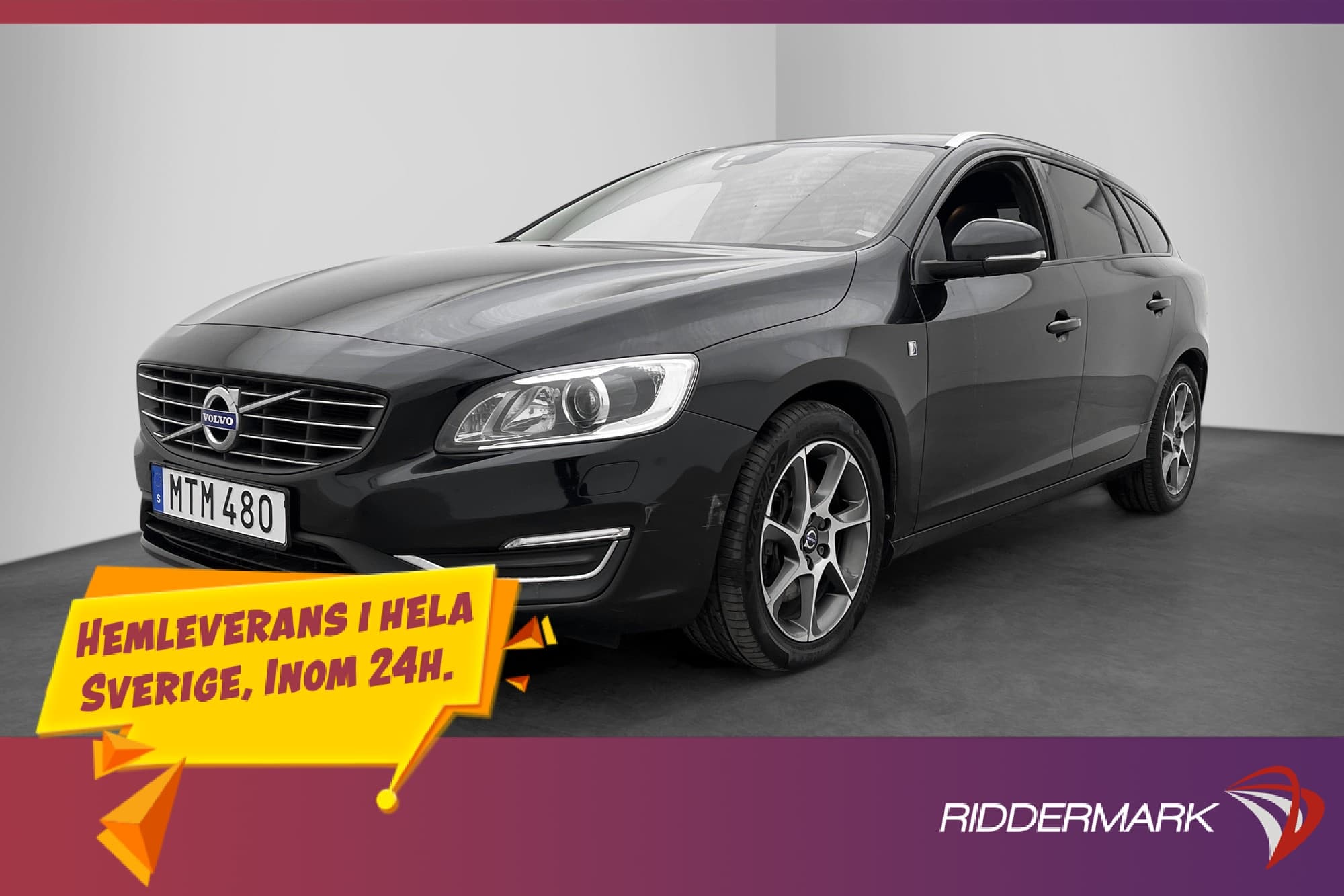 Volvo V60 D4 AWD Ocean Race Värmare Skinn Dragkrok Navi