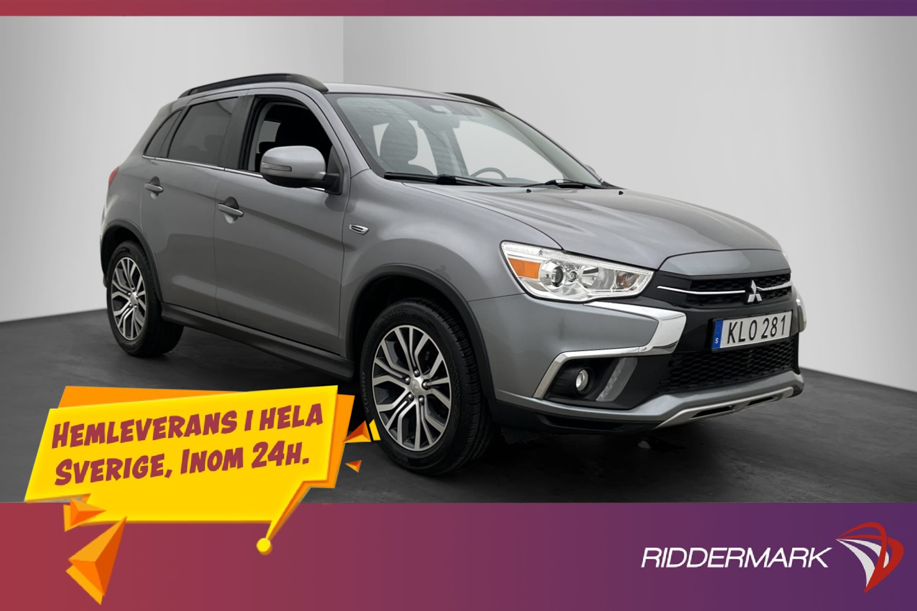 Mitsubishi ASX 1.6 117hk Backkamera Bluetooth Farthållare