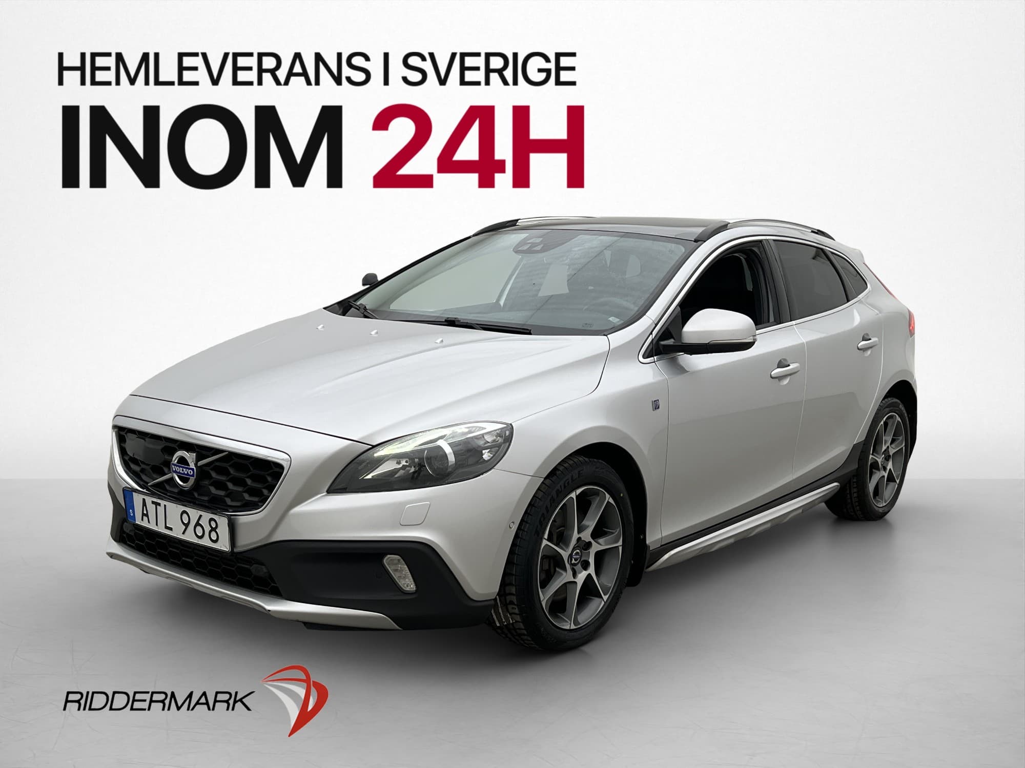 Volvo V40 Cross Country D4 Ocean Race VOC Pano Skinn Drag