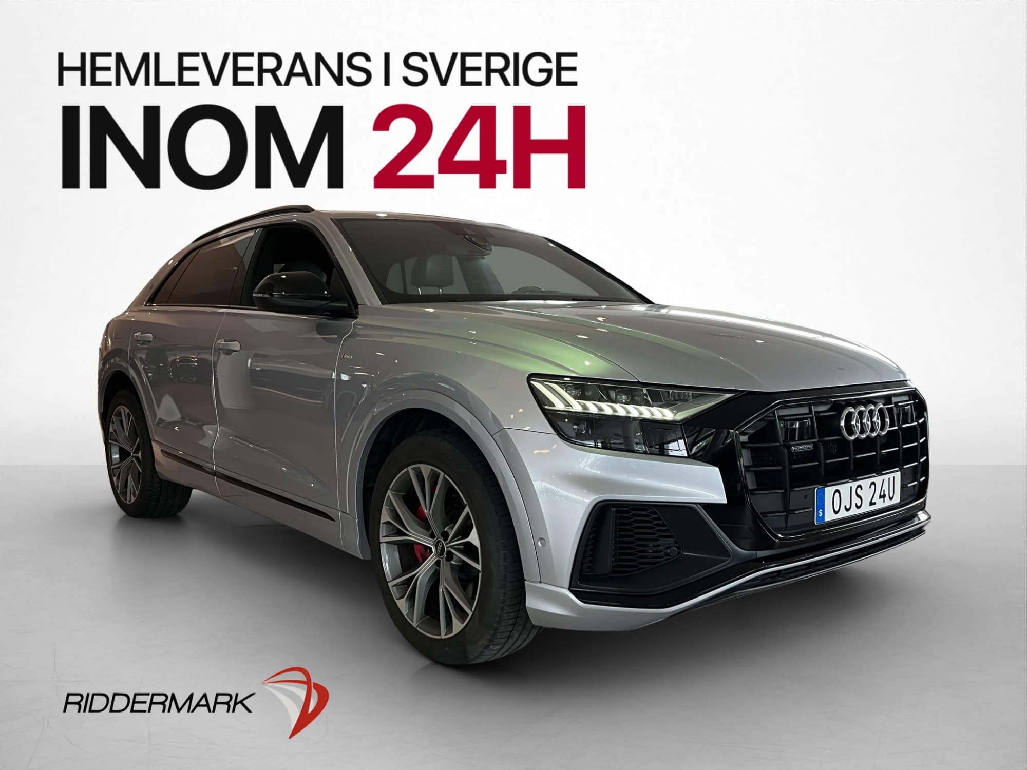 Audi Q8 60 TFSI e Q 462hk S-Line Cockpit Matrix Värmare Drag