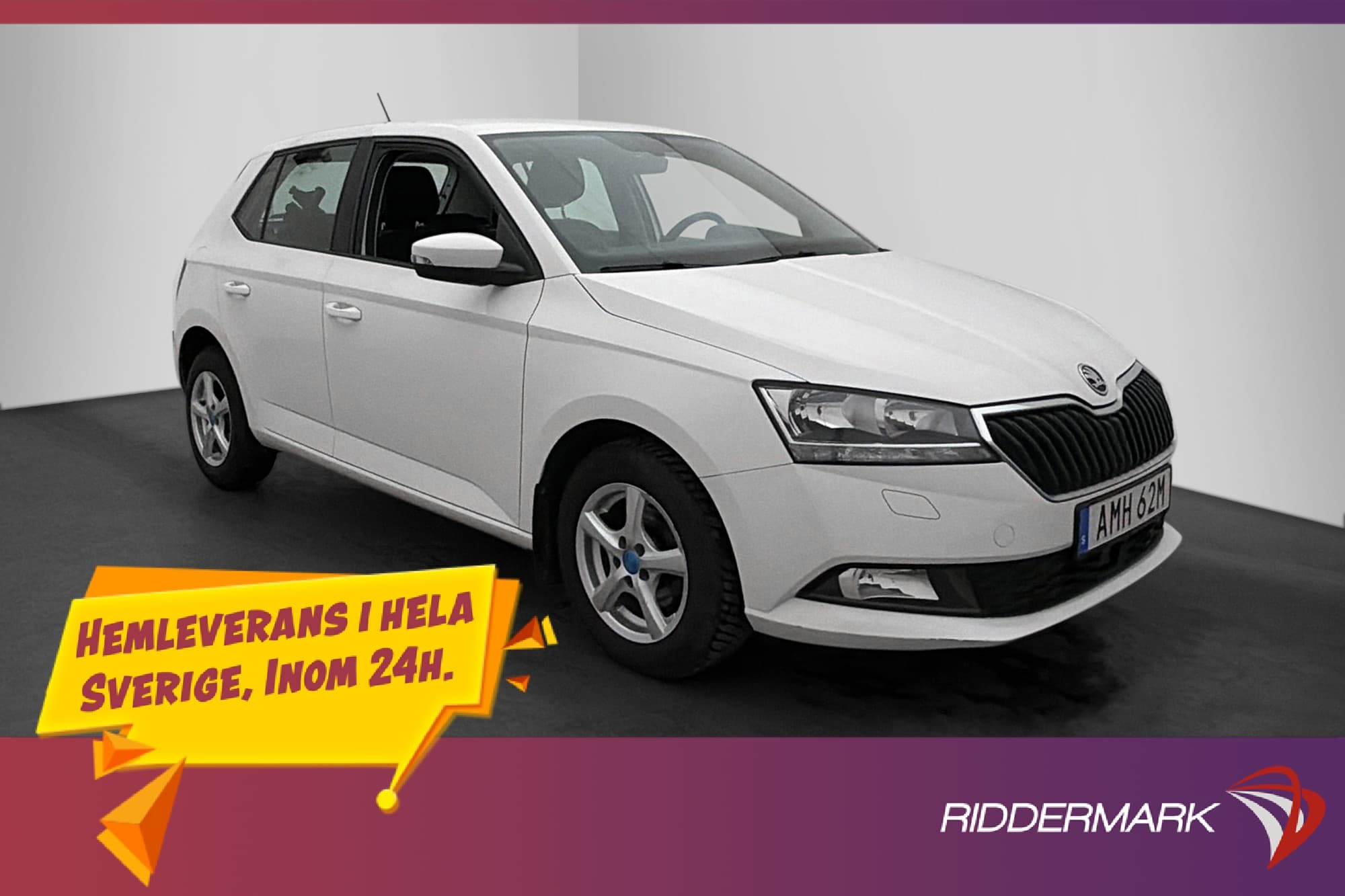 Škoda Fabia 1.0 TSI 95hk Style CarPlay Sensorer 0,45l/mil