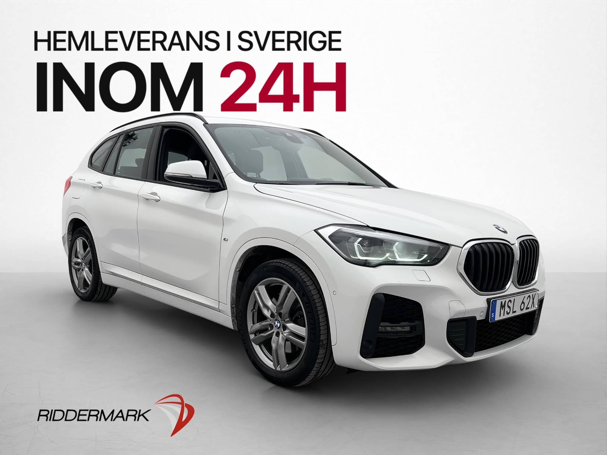 BMW X1 xDrive25e 220hk M Sport Navi Skinn HuD Moms 1 Brukare