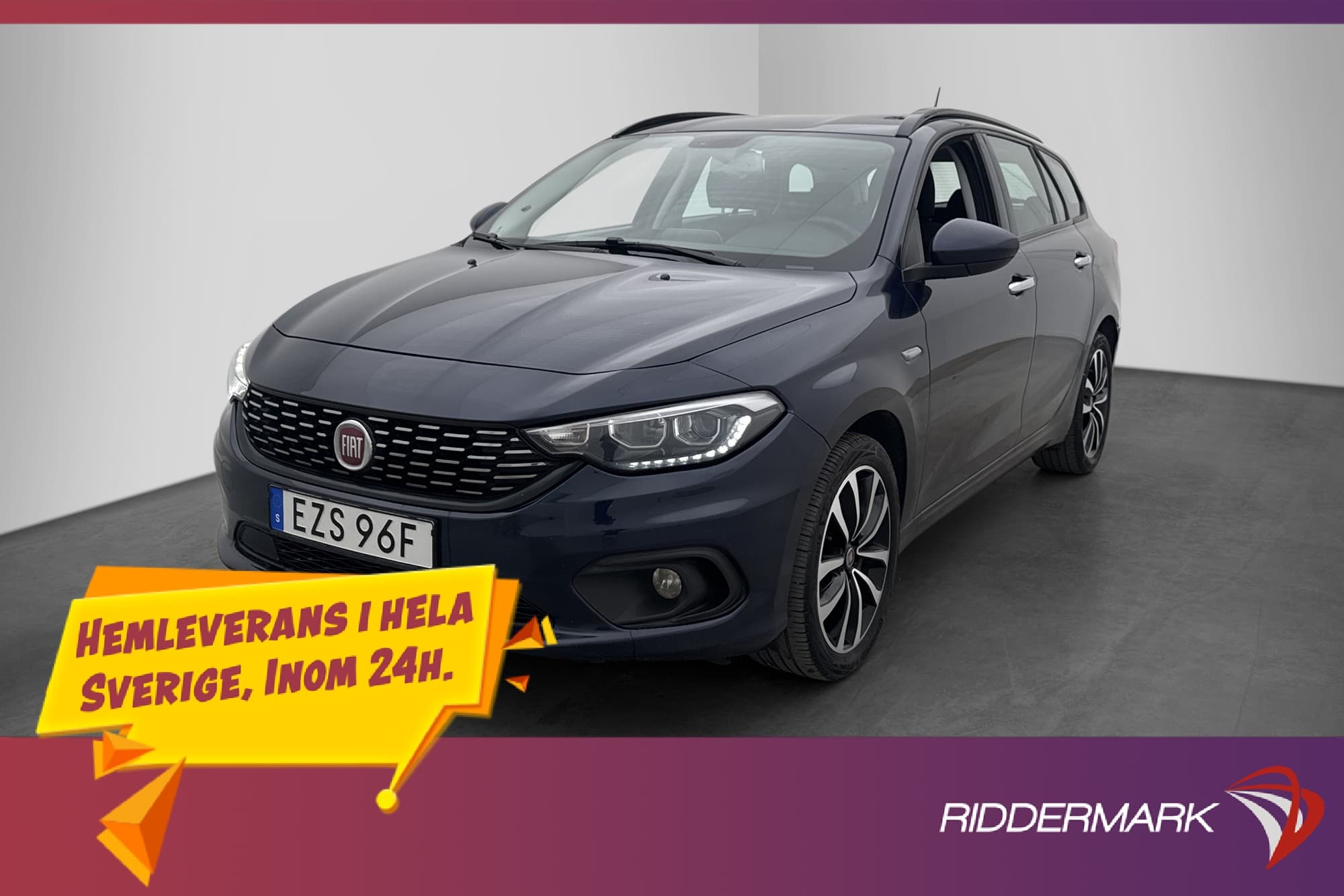Fiat Tipo Kombi 1.4 T-JET Lounge P-Sensorer Farthållare MOMS