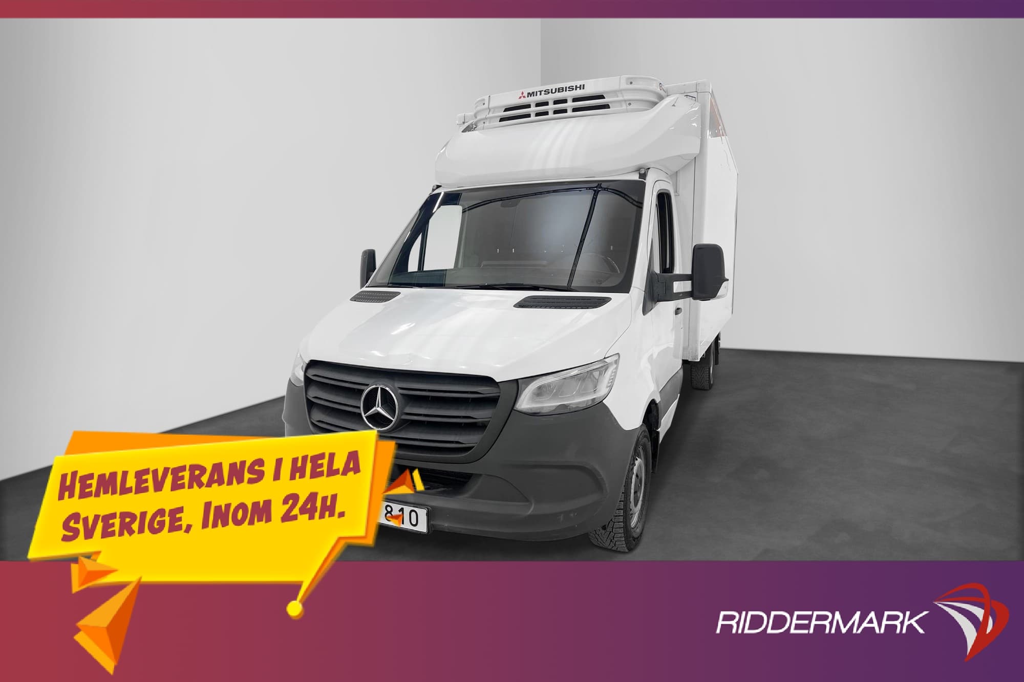 Mercedes-Benz Sprinter 316 Kyl/Frys Bakgavel Sidodörr Moms