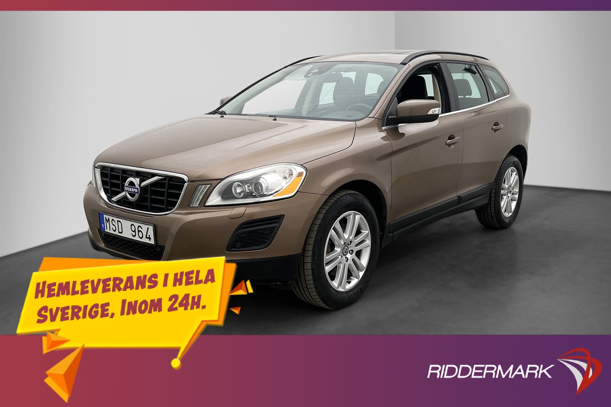 Volvo XC60 D3 AWD 163hk Momentum Värmare Dragkrok P-Sensorer