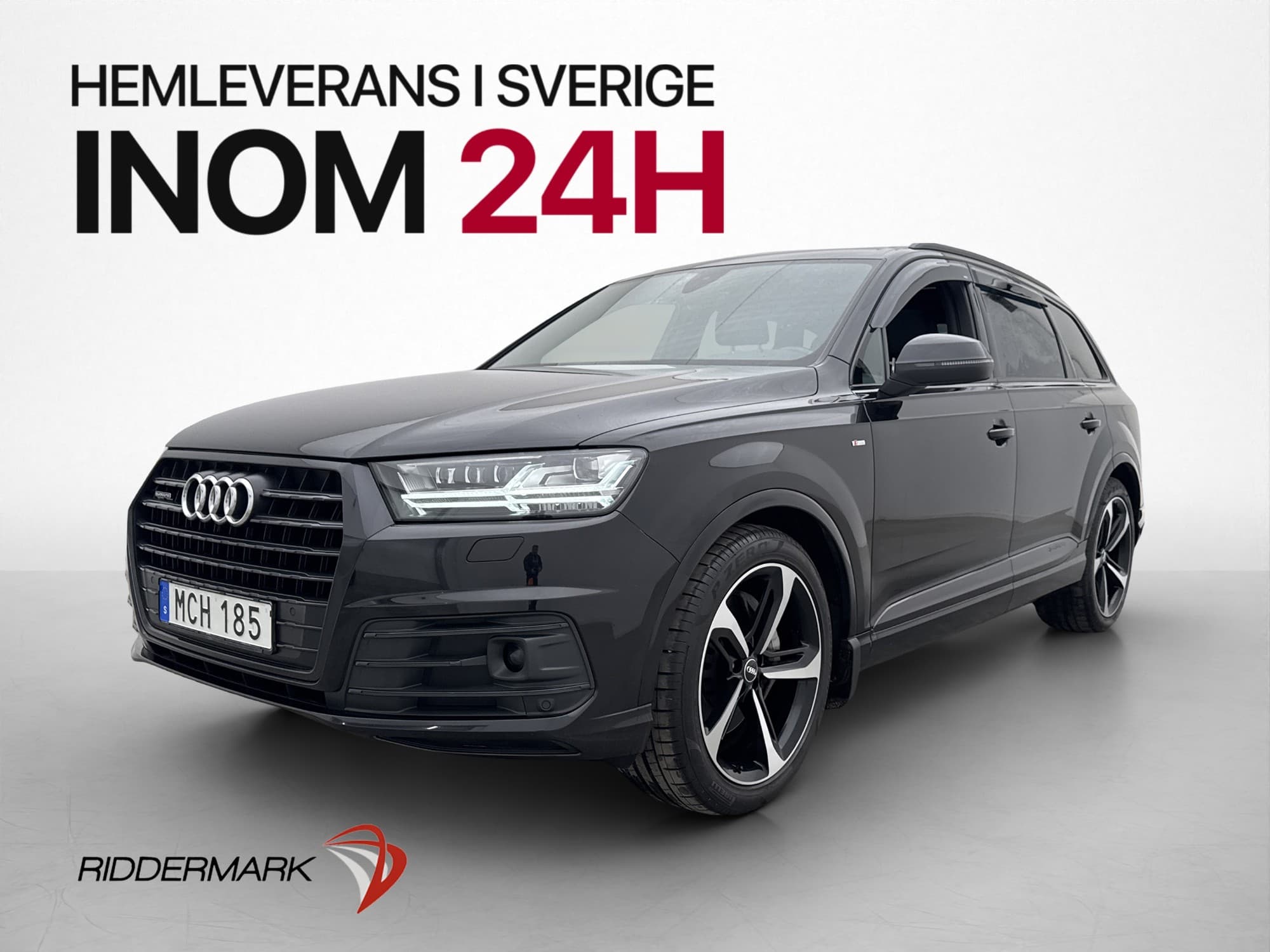 Audi Q7 3.0 TDI S Line 7-Sits Pano BOSE Värmare Luft-Fj Drag