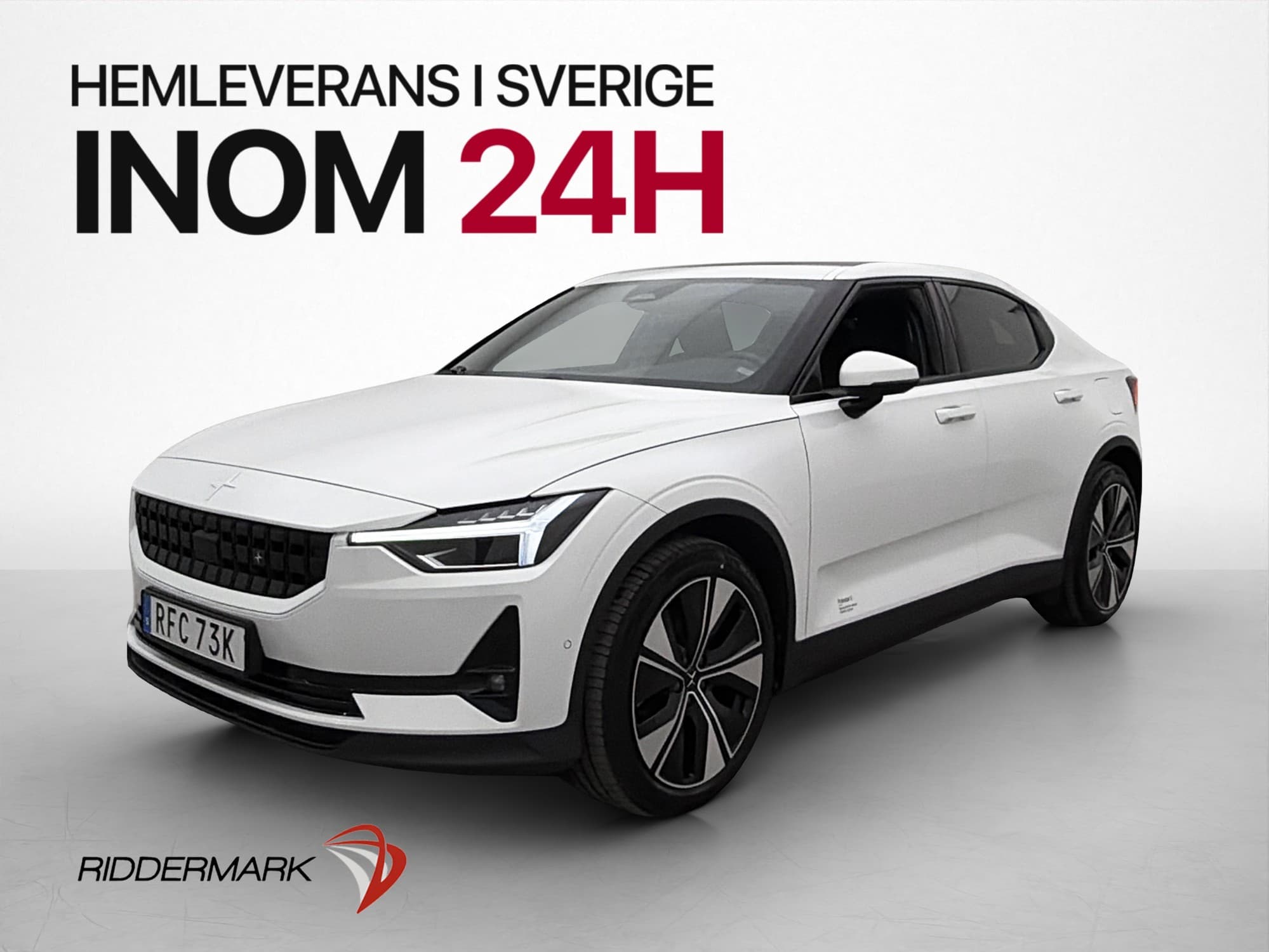 Polestar 2 Long Range Dual Motor Plus Pilot Lite Värm MOMS
