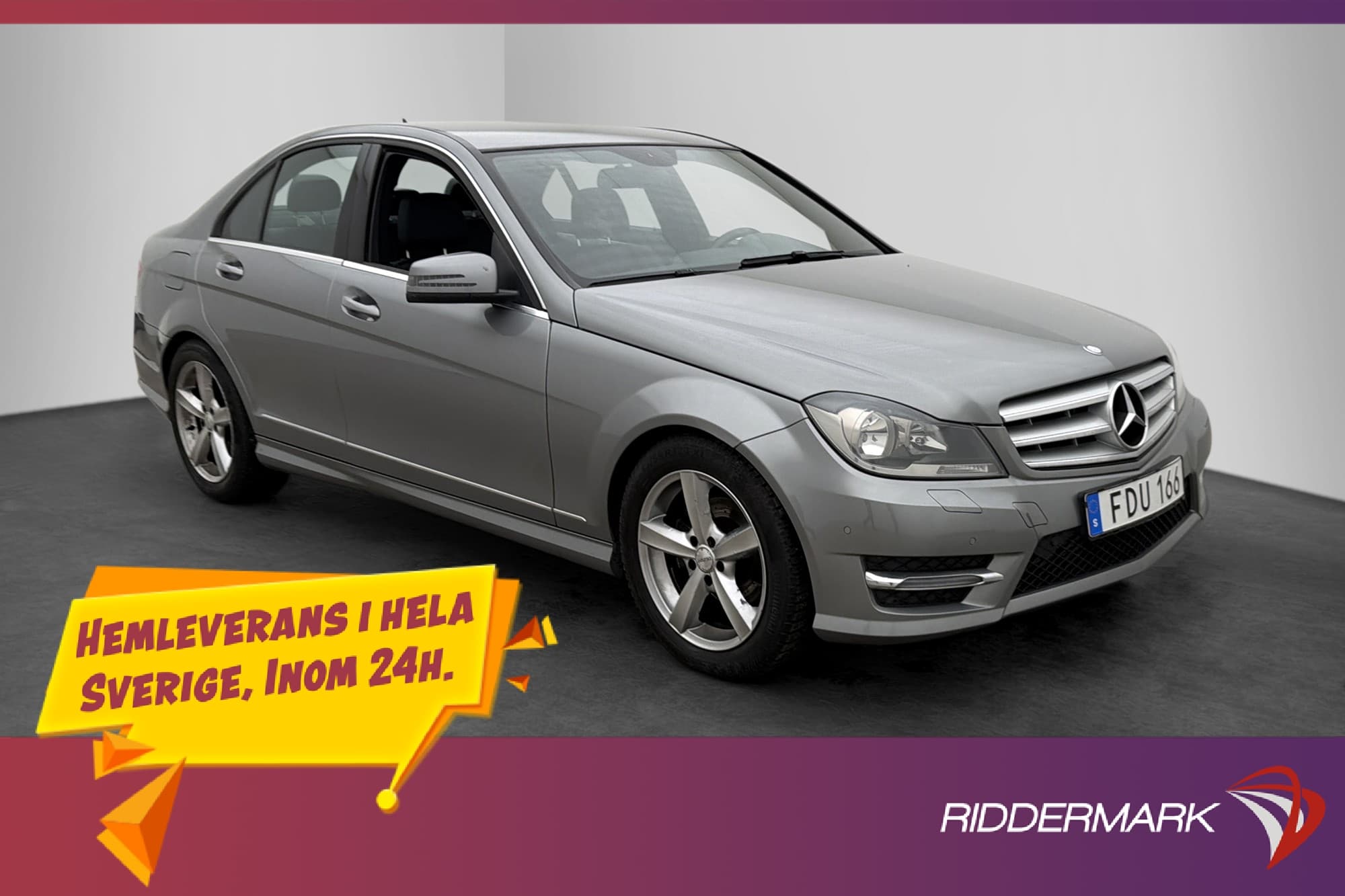 Mercedes-Benz C 220 CDI 170hk AMG Sport Sensorer 0,52l/mil