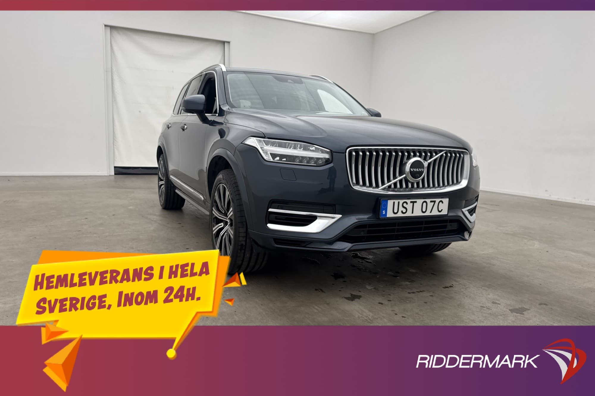 Volvo XC90 T8 AWD Inscription  H/K HuD Värmare Ullklädsel